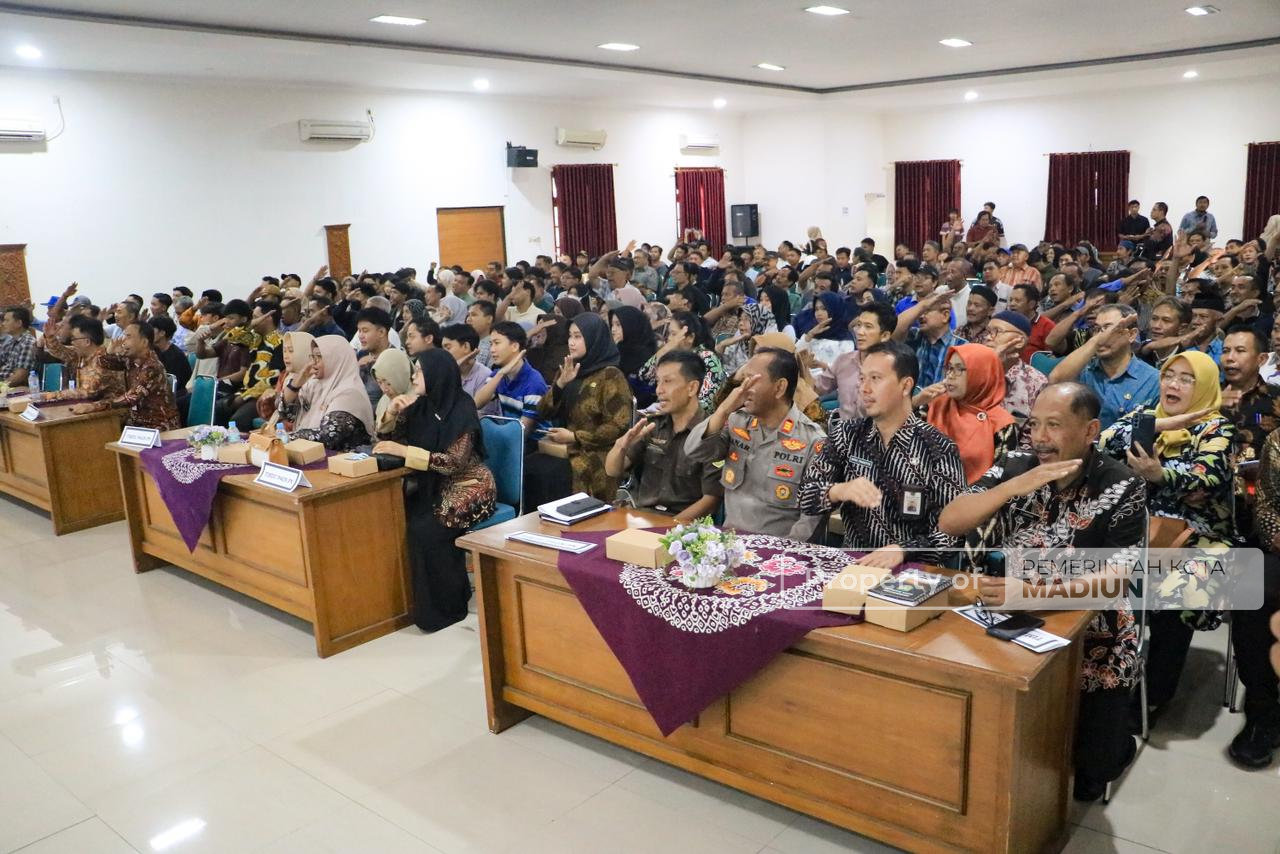 Hadiri Sosialisasi Pencegahan Penyalahgunaan Narkoba, Wawali Ajak Pemuda Perangi Narkoba