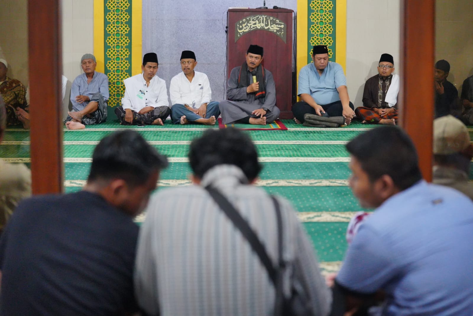 Tarawih Di Masjid Al Muhajirin, Wali Kota Ajak Warga Tingkatkan Ibadah Sebelum Ramadan Berakhir