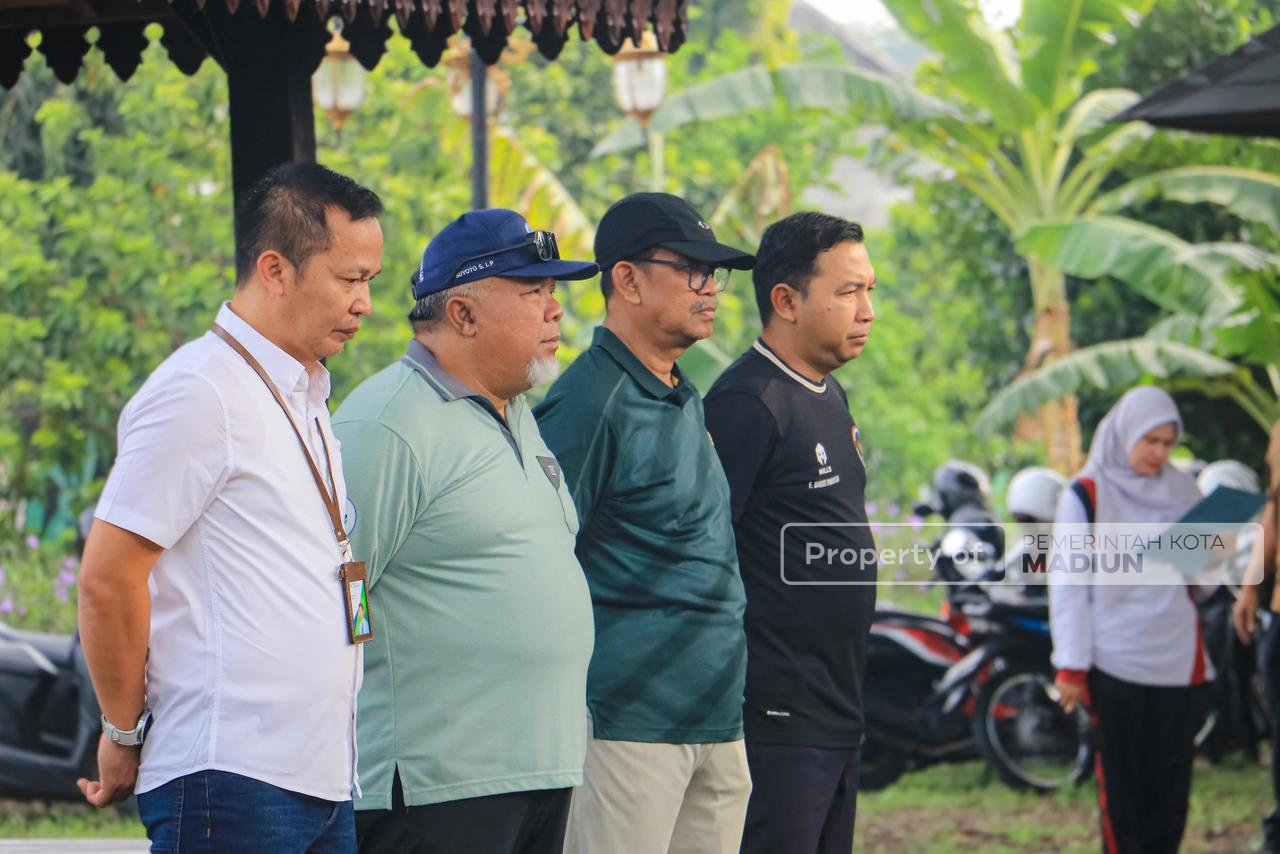 Apel dan Olahraga Bersama Pegawai Perumdam Tirta Taman Sari, Wali Kota Tekankan Efisiensi dan Kemandirian BUMD