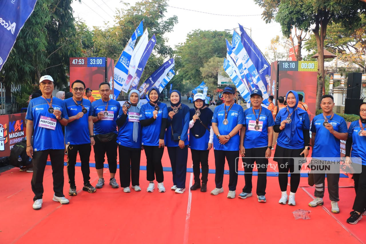 Turut Madiun Running Fest 2026, Plt Wali Kota Harap Jadi Agenda Rutin ke Depan