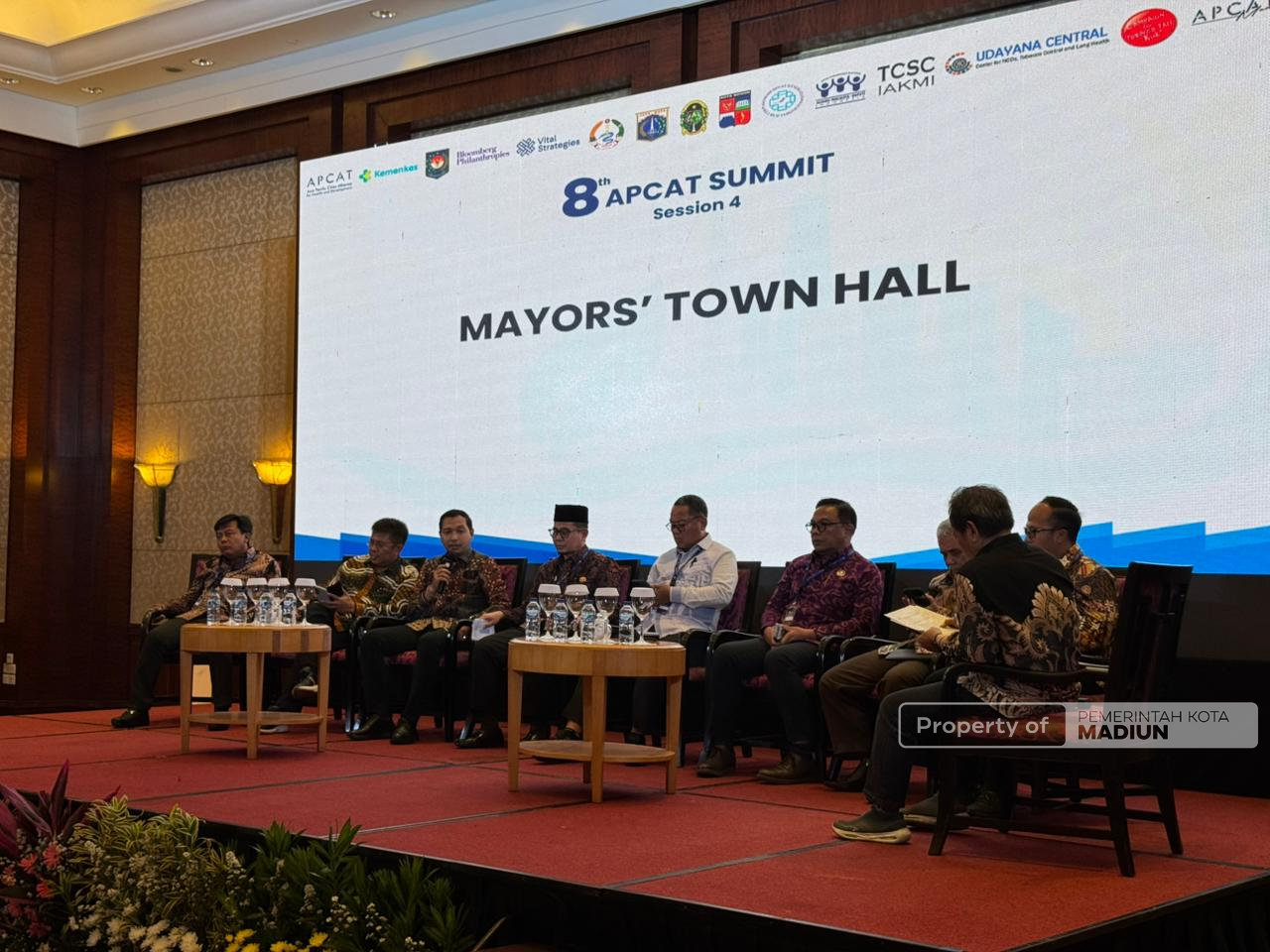 Perkuat Posisi Kota Madiun terhadap Isu Kesehatan Global, Plt Wali Kota F Bagus Panuntun Hadiri APCAT Summit 2026