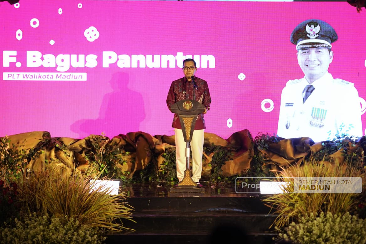 Malam Kenegaraan di Kota Madiun, Plt Wali Kota Ajak Perkuat Gotong Royong dan Peduli Sesama