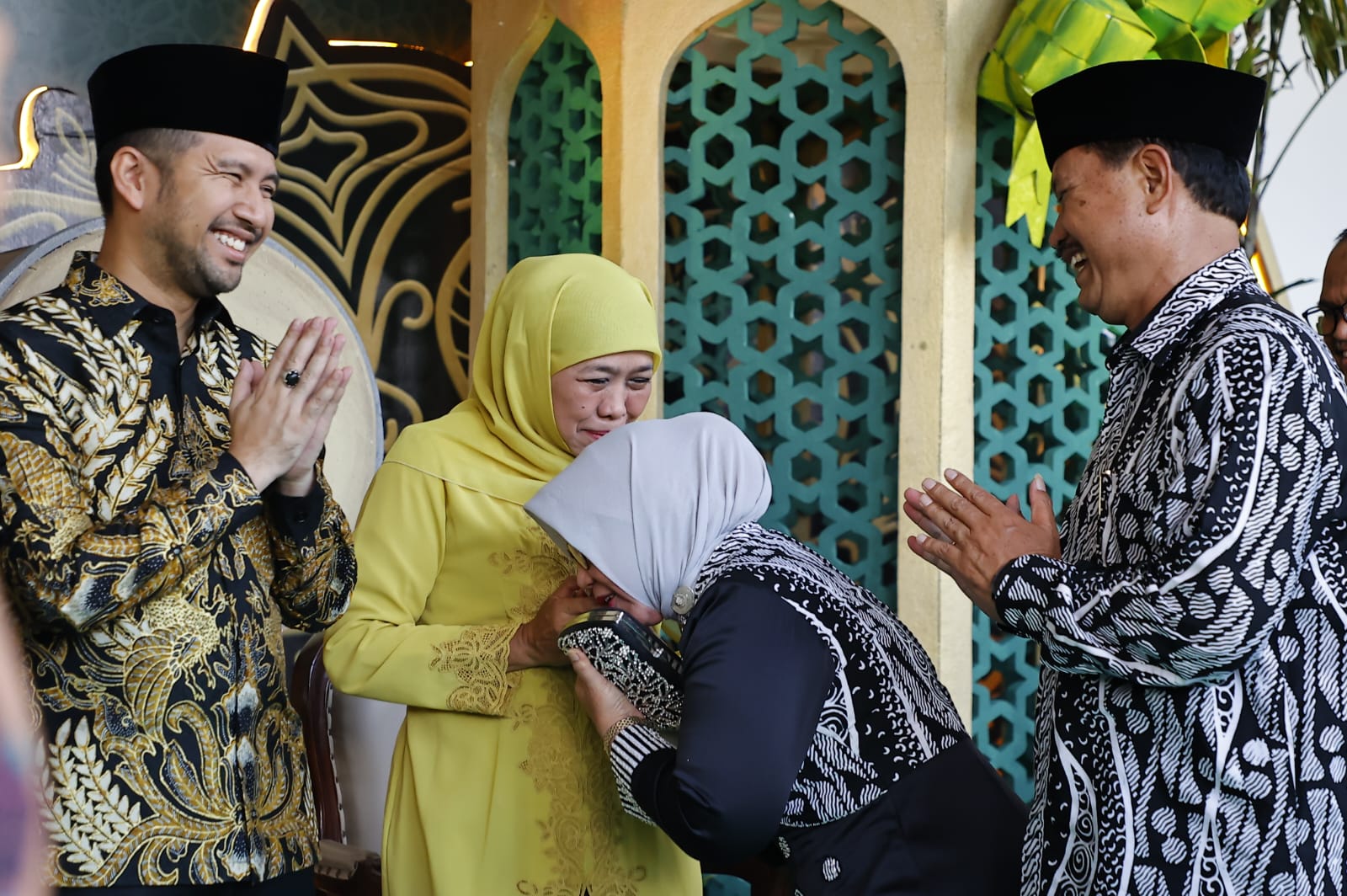 Gubernur Khofifah Gelar Halal Bihalal, Wali Kota Turut Hadir Di Grahadi