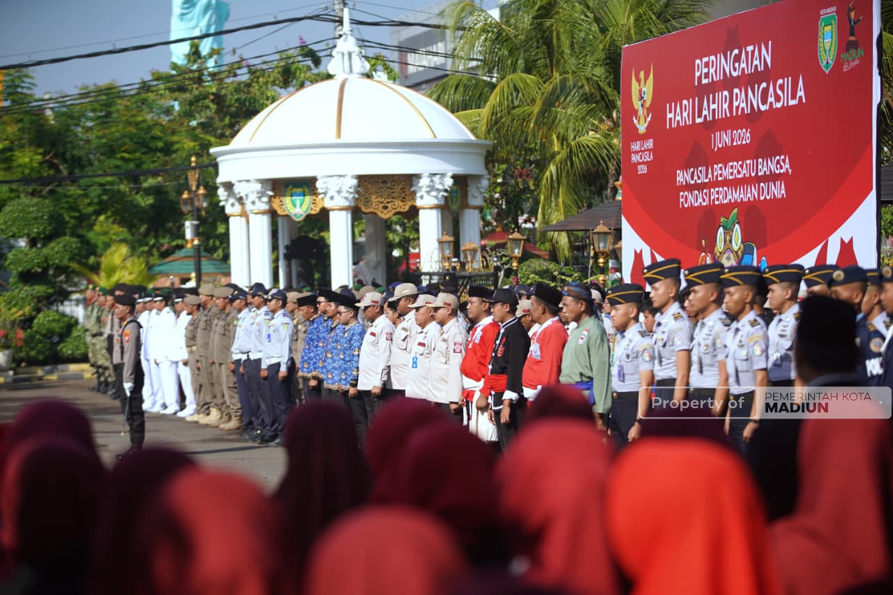 Peringati Hari Lahir Pancasila, Pemkot Madiun Teguhkan Semangat Persatuan dalam Keberagaman