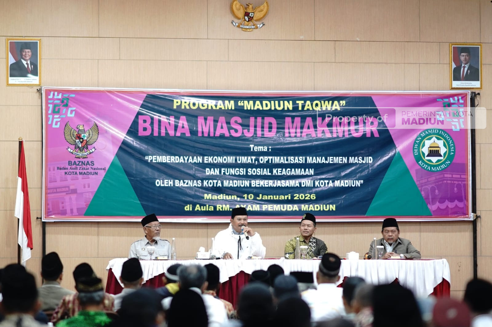 Wali Kota Madiun Dorong Peran Strategis Masjid dalam Pemberdayaan Umat dan Pembangunan Kota