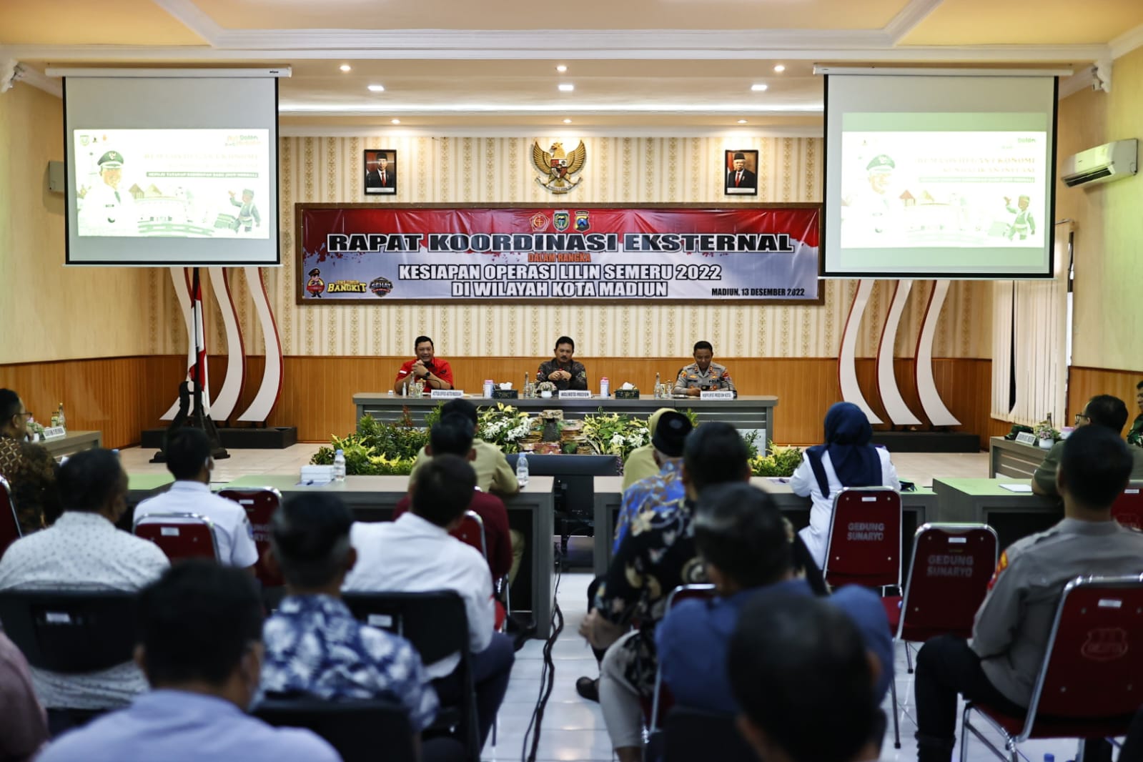 Rakor Kesiapan Pengamanan Nataru, Wali Kota: Hormati yang Beribadah dengan Memberikan Keamanan dan Kenyamanan