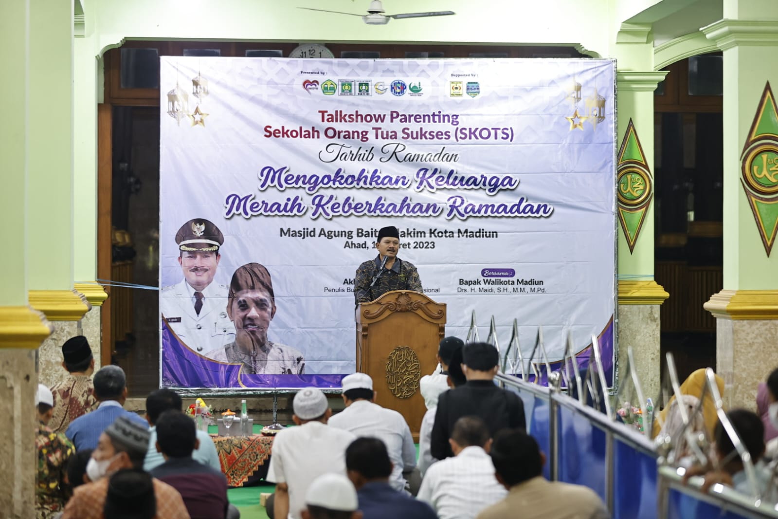 Hadiri Tarhib Ramadhan Di Masjid Baitul Hakim, Wali Kota : Kokohkan Keluarga Untuk Meraih Berkah Di Bulan Suci