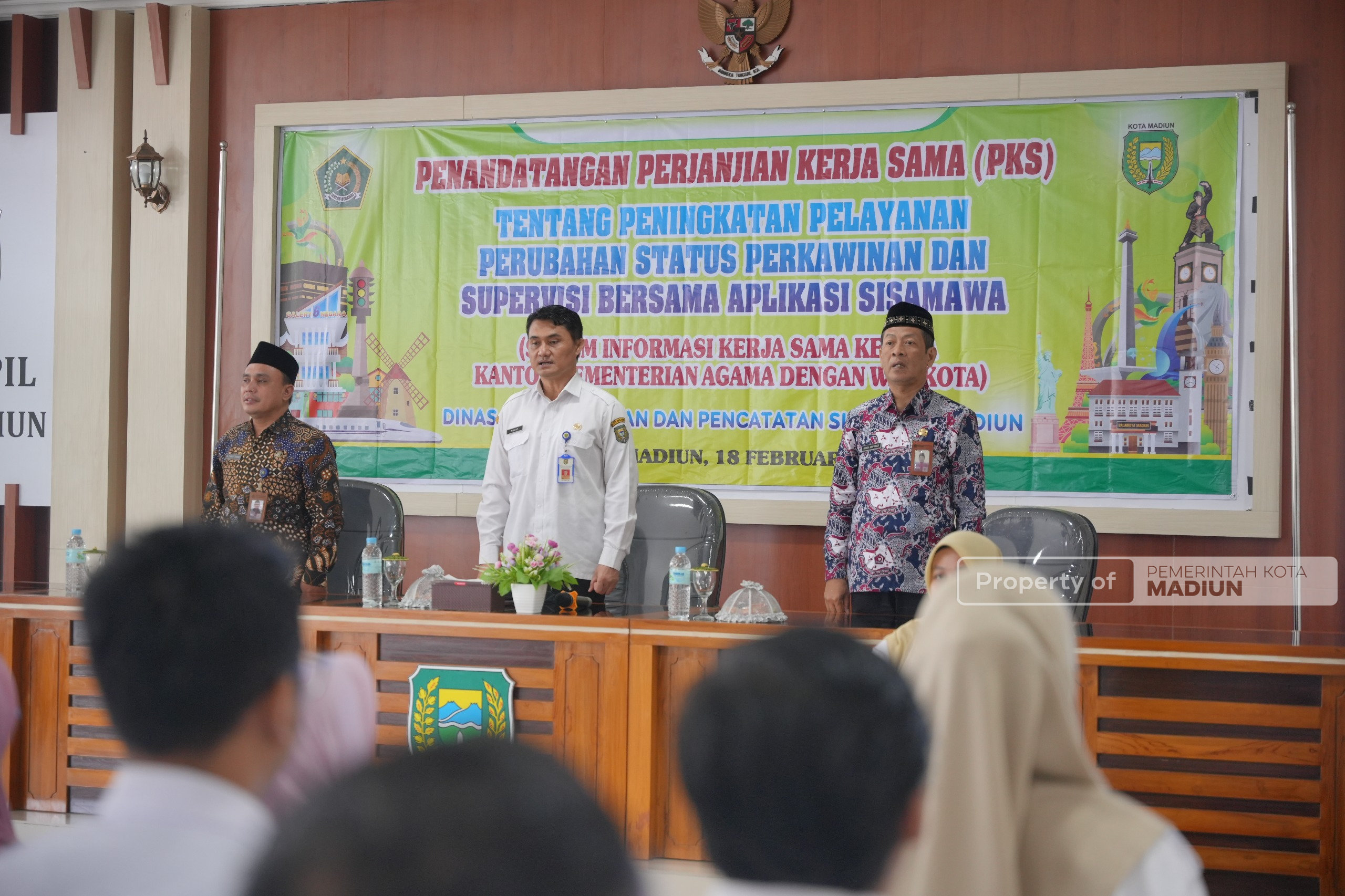 Integrasikan Layanan Pernikahan dan Adminduk, Status Pengantin di Kota Madiun Kini Langsung Berubah