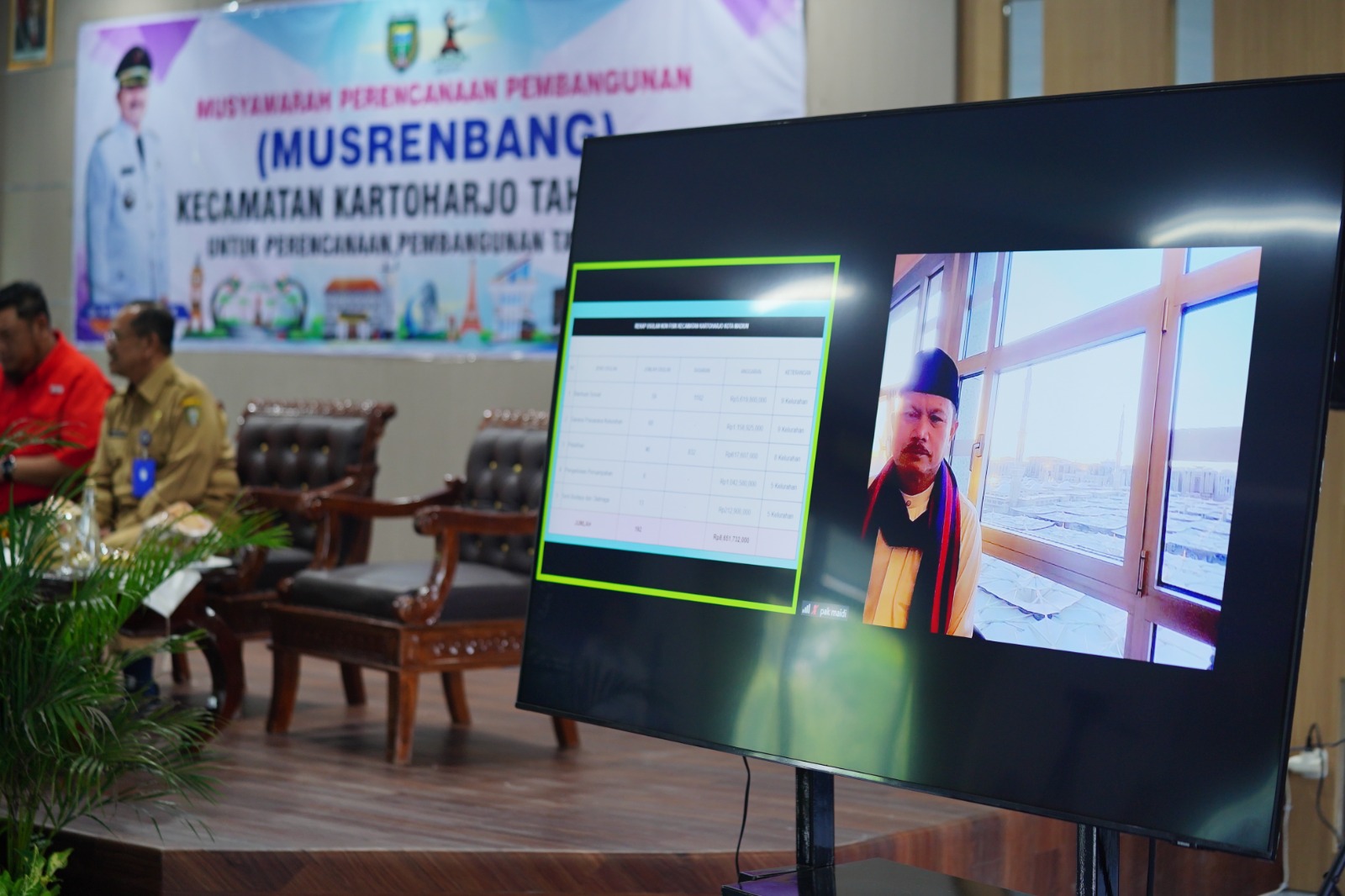 Pastikan Usulan Pembangunan Tepat Sasaran, Wali Kota Pimpin Musrenbang Kartoharjo Dari Madinah