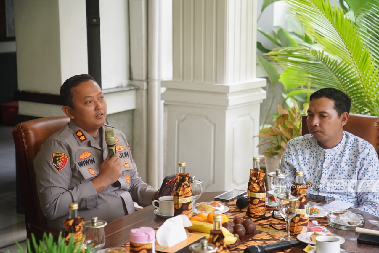 Gelar Evaluasi Kamtibmas Pasca Lebaran, Kota Madiun Dinilai Sangat Kondusif