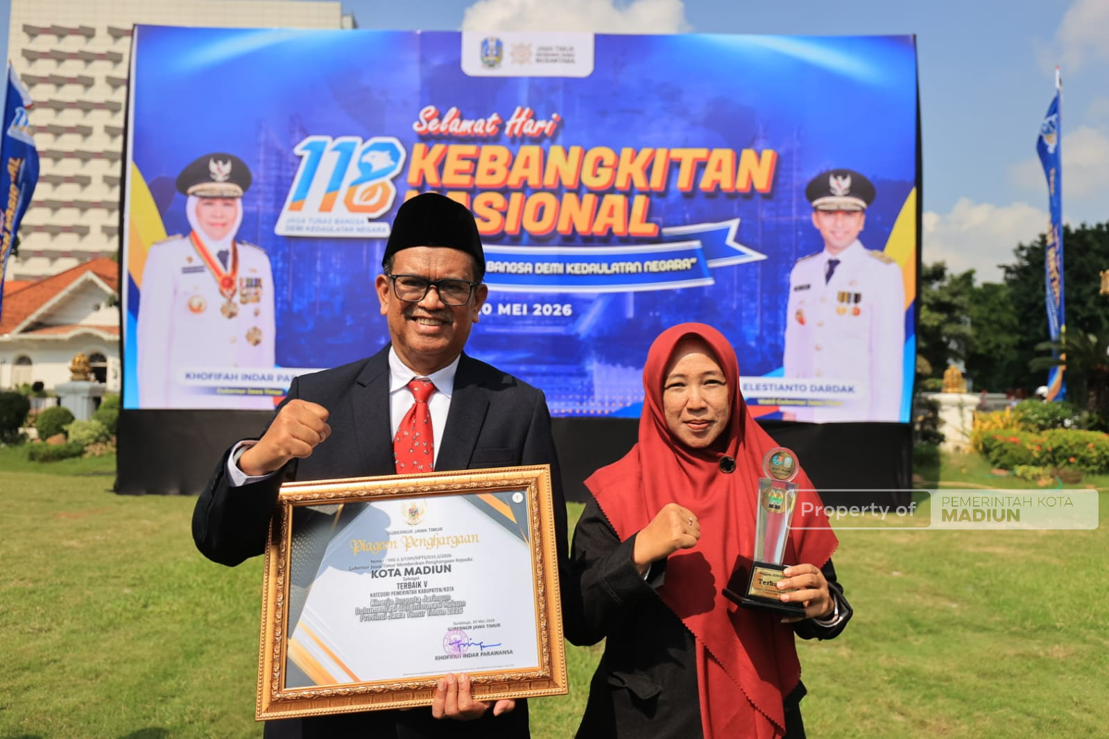 Raih Predikat “Istimewa”, Pemkot Madiun Masuk 5 Besar JDIH Award Jatim 2026