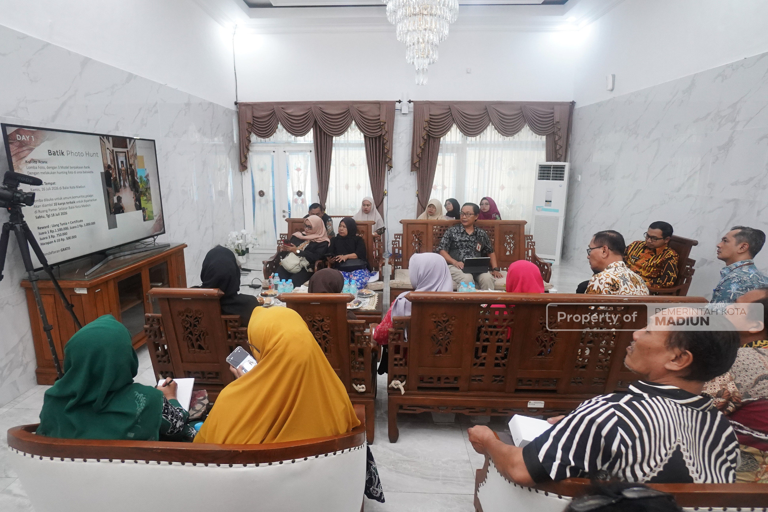 Libatkan Perwakilan Pembatik Dalam Rakor, Plt Wali Kota Ingin Agenda Madiun Batik Heritage Optimal, Berdampak, dan Berkelanjutan