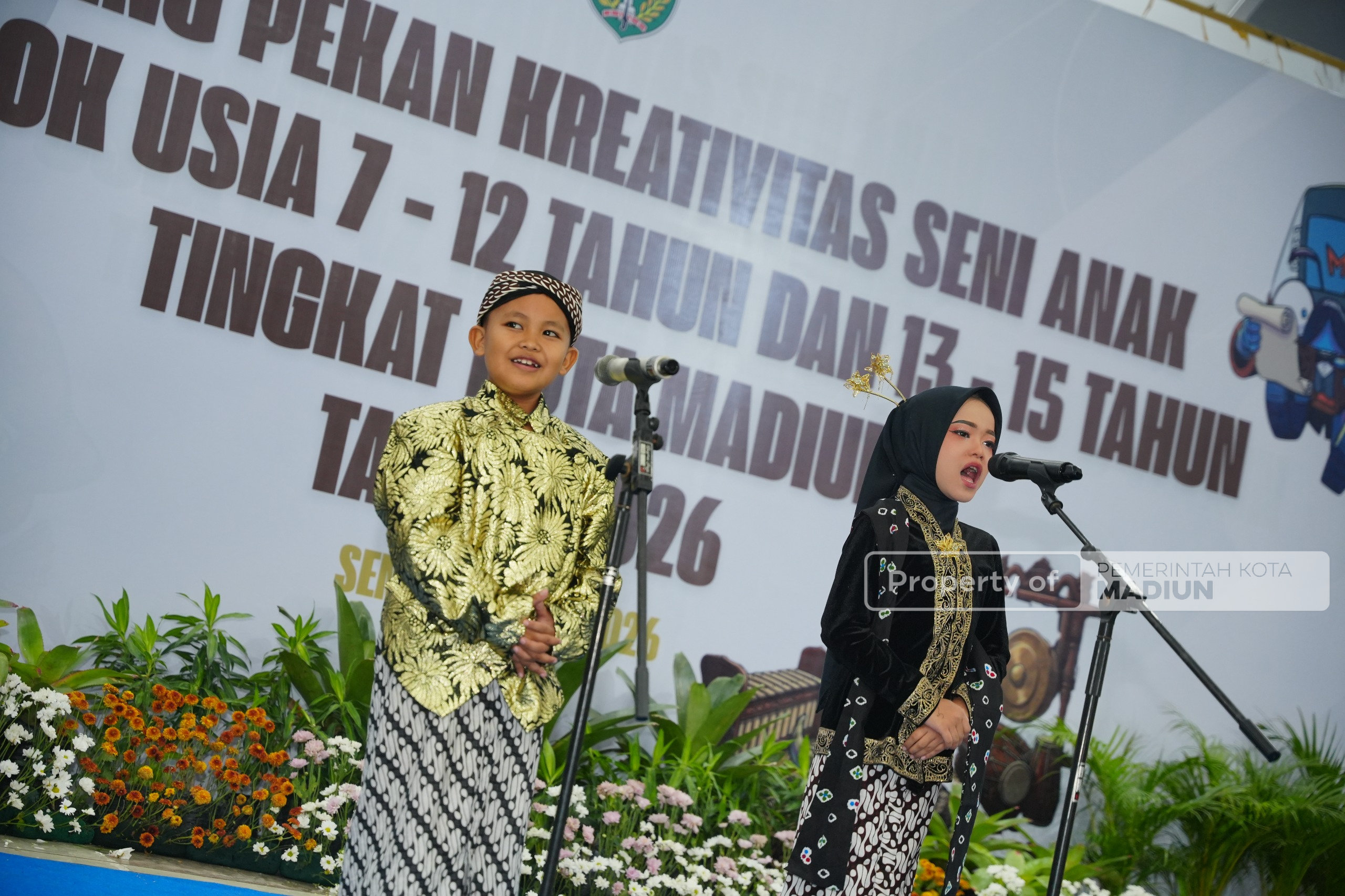 Plt Wali Kota Tutup Pekan Kreativitas Seni Anak 2026, Siapkan Lebih Banyak Ruang bagi Talenta Seni Kota Madiun
