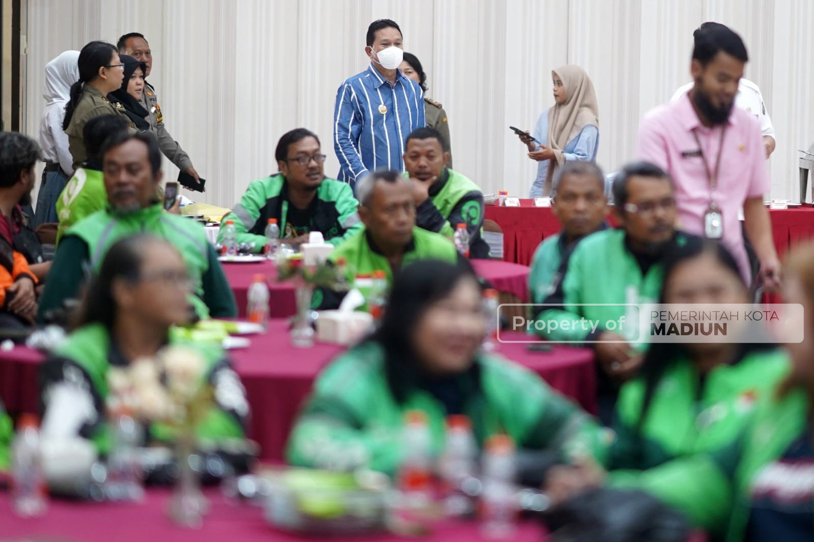 Sosialisasi Peraturan Pengawas BKC Ilegal, Wali Kota Madiun Tekankan Peran Ojek Online dalam Pemberantasan Rokok Ilegal