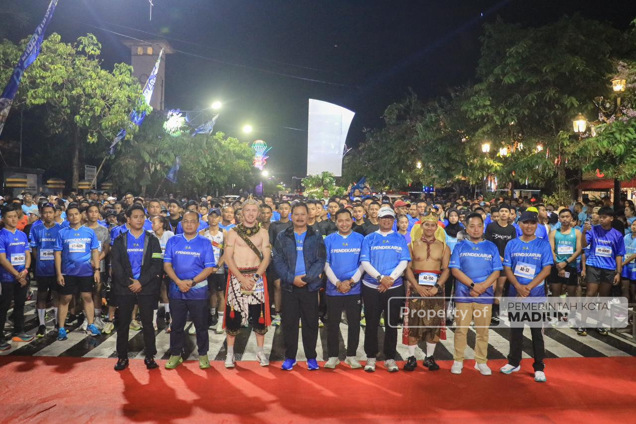 Lepas Ribuan Peserta PendekaRun 2025, Wali Kota Madiun tegaskan Perkuat Citra Kota Event dan Wisata