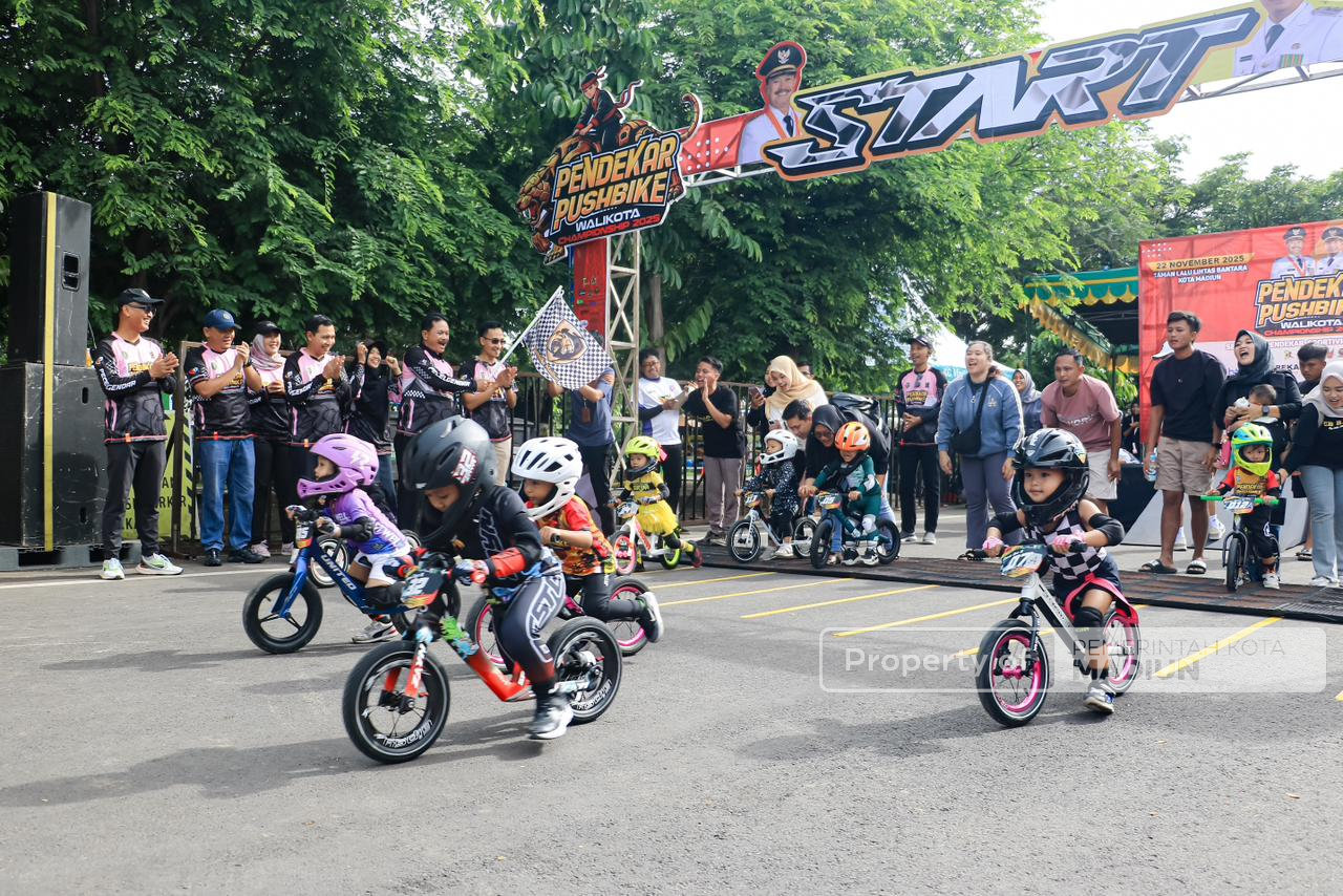 Opening Ceremony Pushbike 2025, Wali Kota Madiun Apresiasi Keikutsertaan Peserta