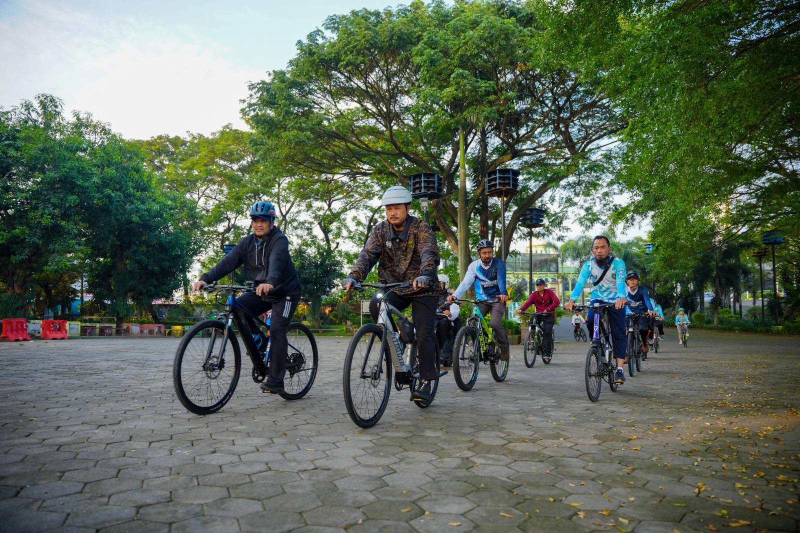 Gowes Kota Kita di Ngegong, Wali Kota Silaturahmi Sekaligus Serap Aspirasi Masyarakat