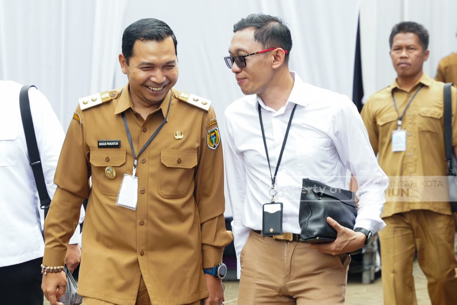 Plt Wali Kota Madiun Hadiri Peresmian 1.061 KDKMP Nasional di Nganjuk