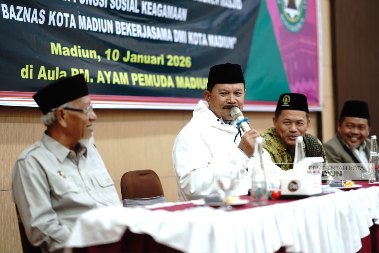 Wali Kota Madiun Dorong Peran Strategis Masjid dalam Pemberdayaan Umat dan Pembangunan Kota
