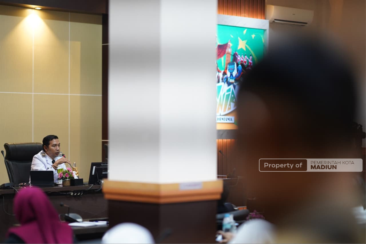 Rapat Dinas, Plt Wali Kota Madiun Tekankan Percepatan Program dan Sinergi OPD