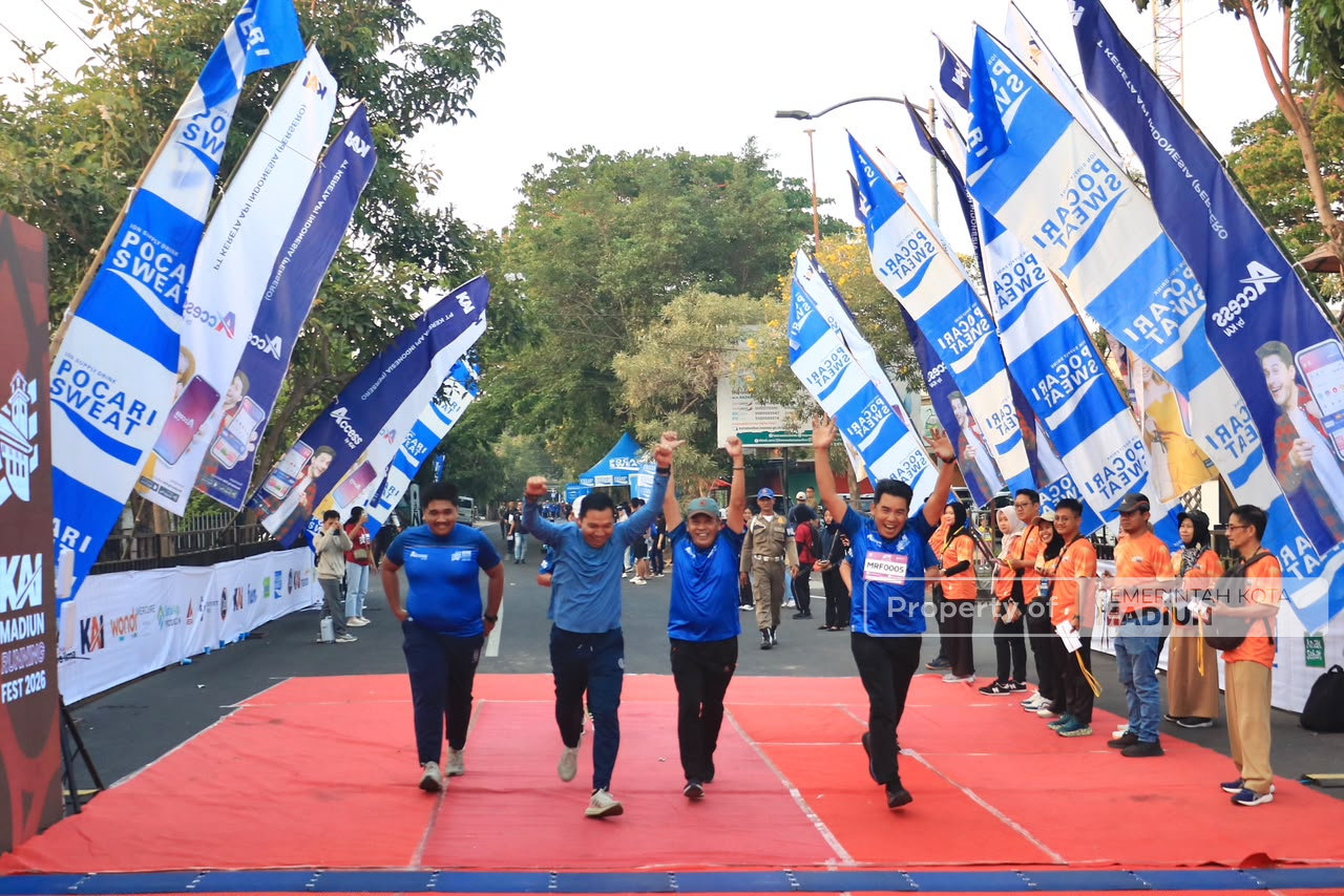 Turut Madiun Running Fest 2026, Plt Wali Kota Harap Jadi Agenda Rutin ke Depan