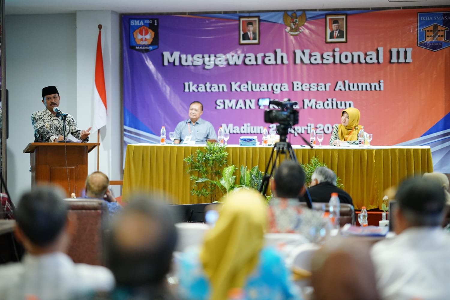 Buka Munas III Ikba Smasa, Wali Kota : Kontribusi Alumni Tingkatkan Pembangunan Kota