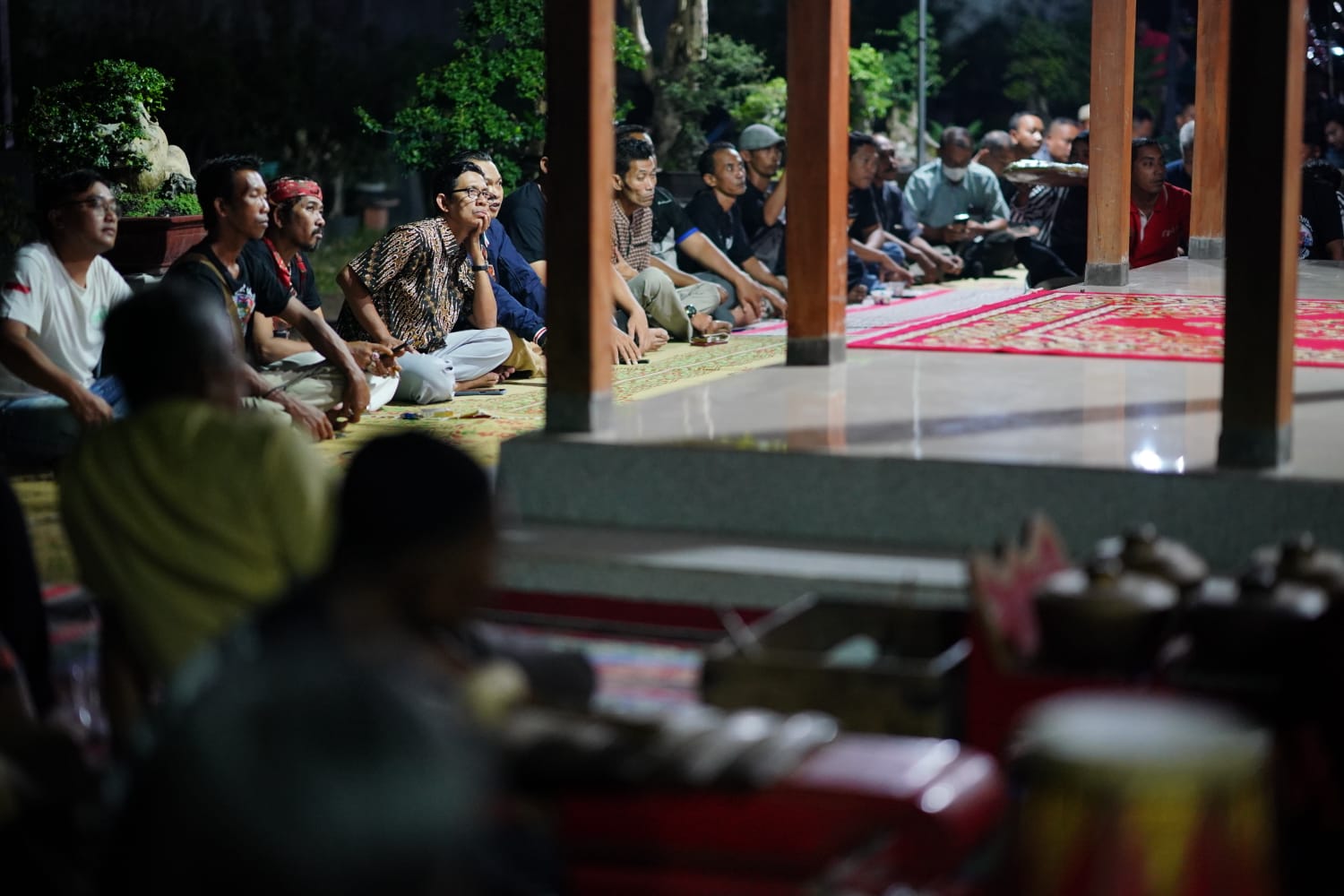 Hadiri Halal Bihalal Pasar Seni Tawangrejo, Wali Kota Imbau Pedagang Jaga Kerukunan
