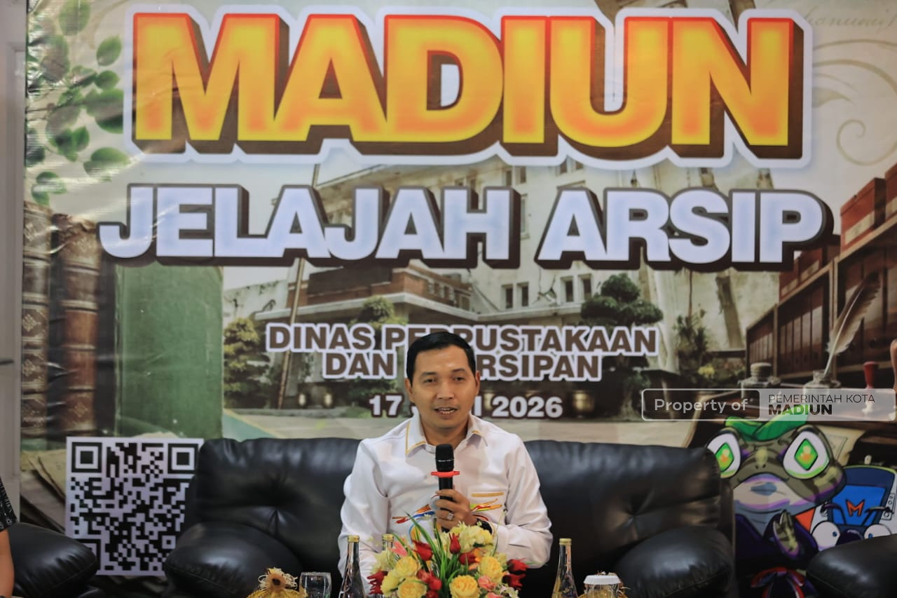 Lewat Madiun Jelajah Arsip, Plt Wali Kota Madiun Dorong Pelestarian Sejarah dan Budaya Kota