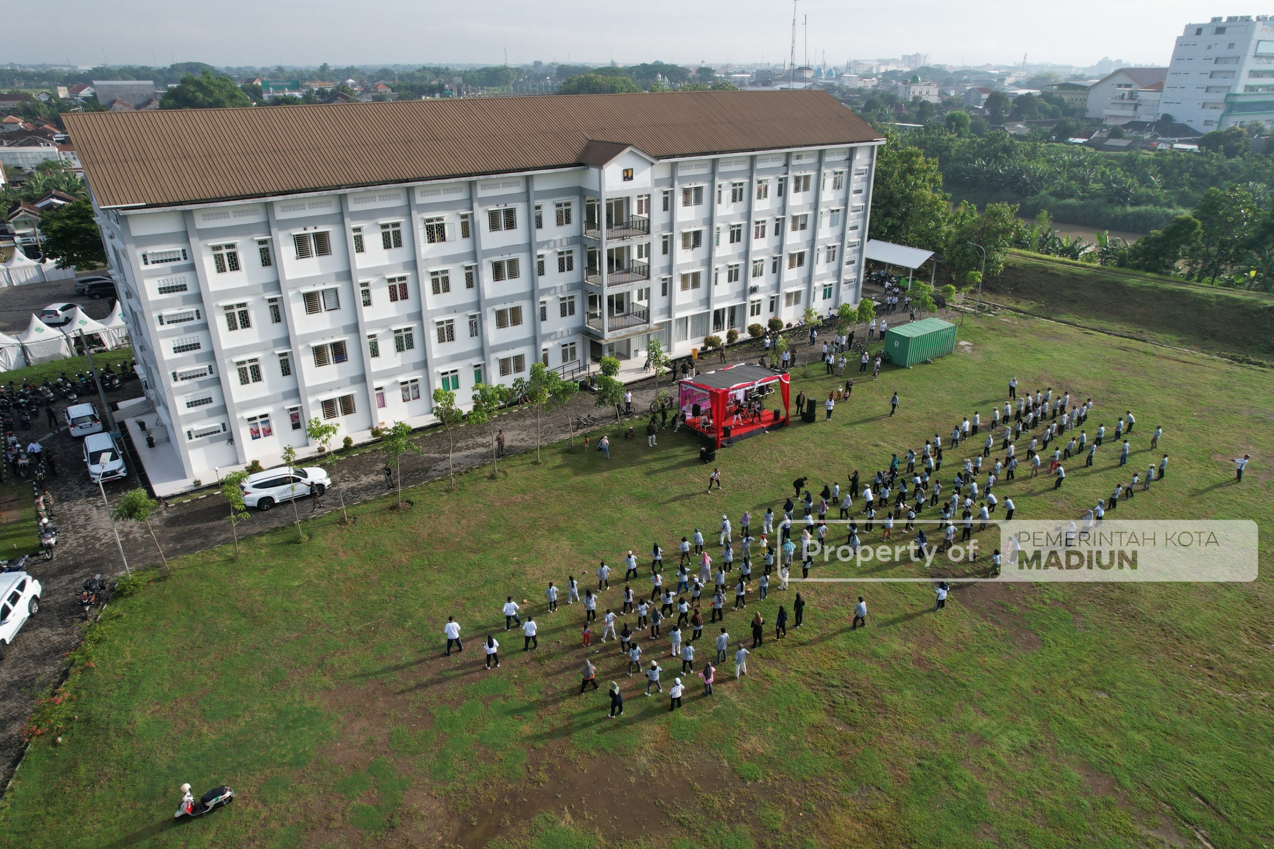 Senam Bersama hingga Rencana Revitalisasi Kawasan Rusun, Wali Kota Madiun: Semua Warga Kota Punya Hak Fasilitas yang Sama!