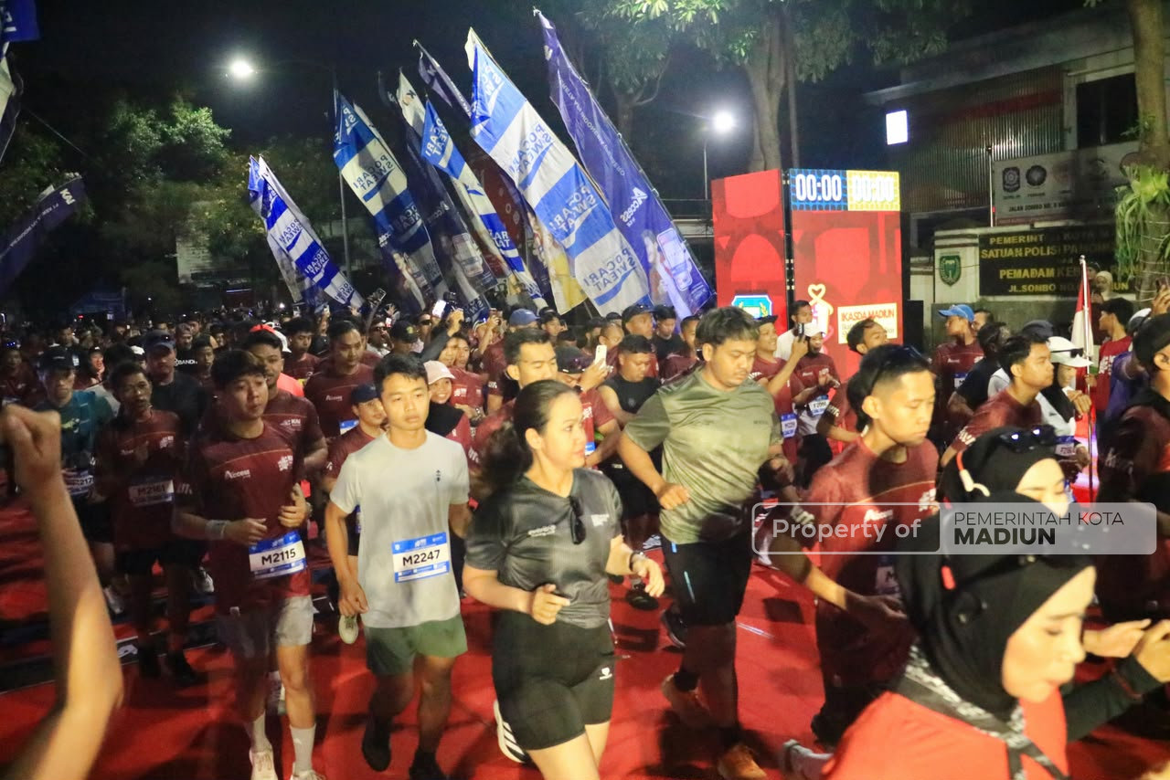 Turut Madiun Running Fest 2026, Plt Wali Kota Harap Jadi Agenda Rutin ke Depan