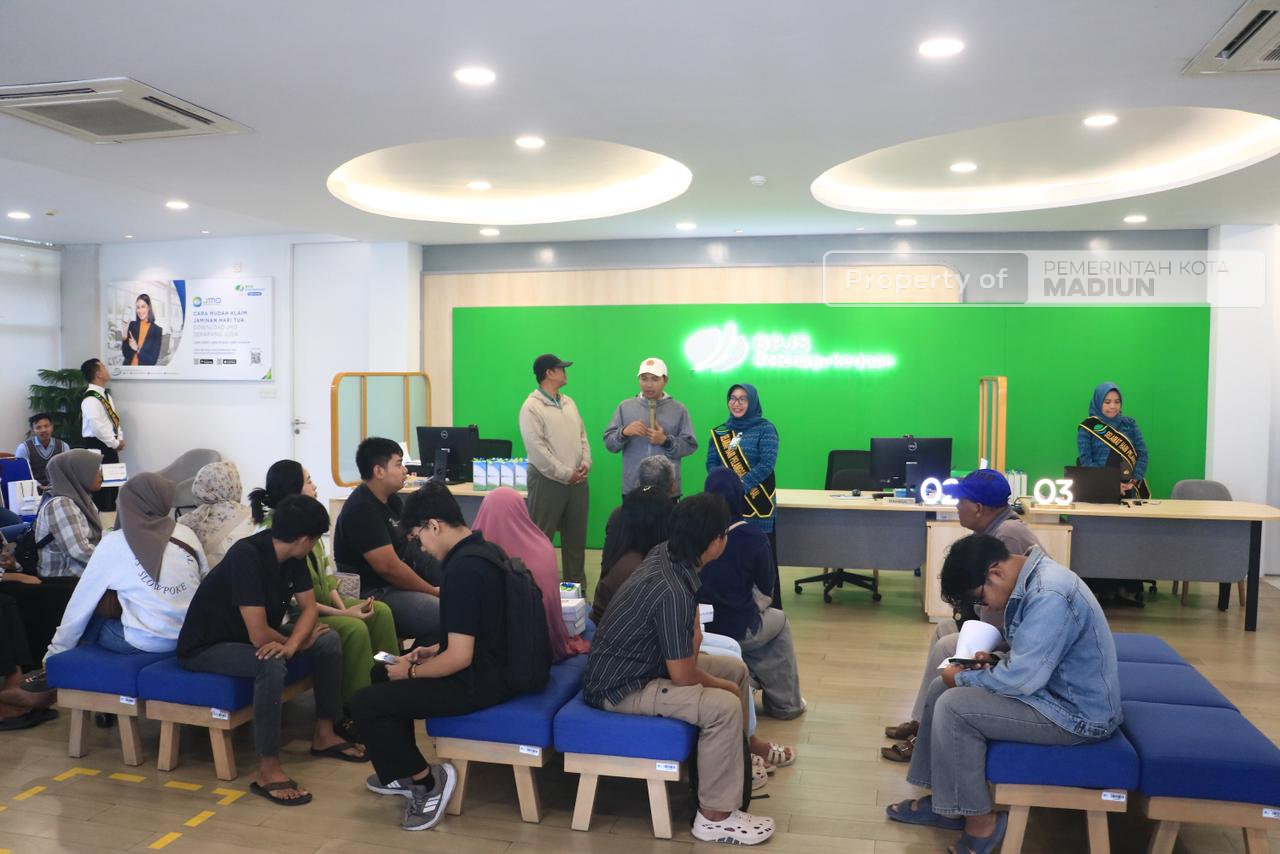 Peringatan Harpelnas, Pemkot Madiun Perkuat Perlindungan Pekerja Nonformal melalui BPJS Ketenagakerjaan