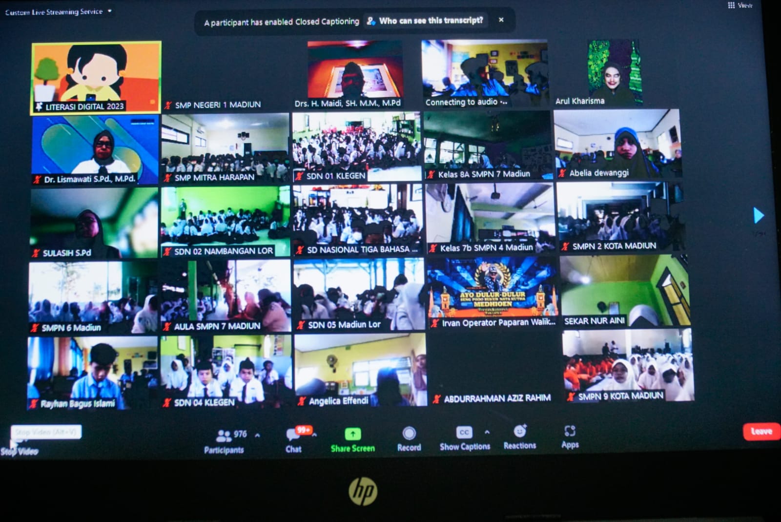 Jadi Keynote Speech Literasi Digital, Wali Kota Tak Ingin Pelajar Jadi Korban Perubahan