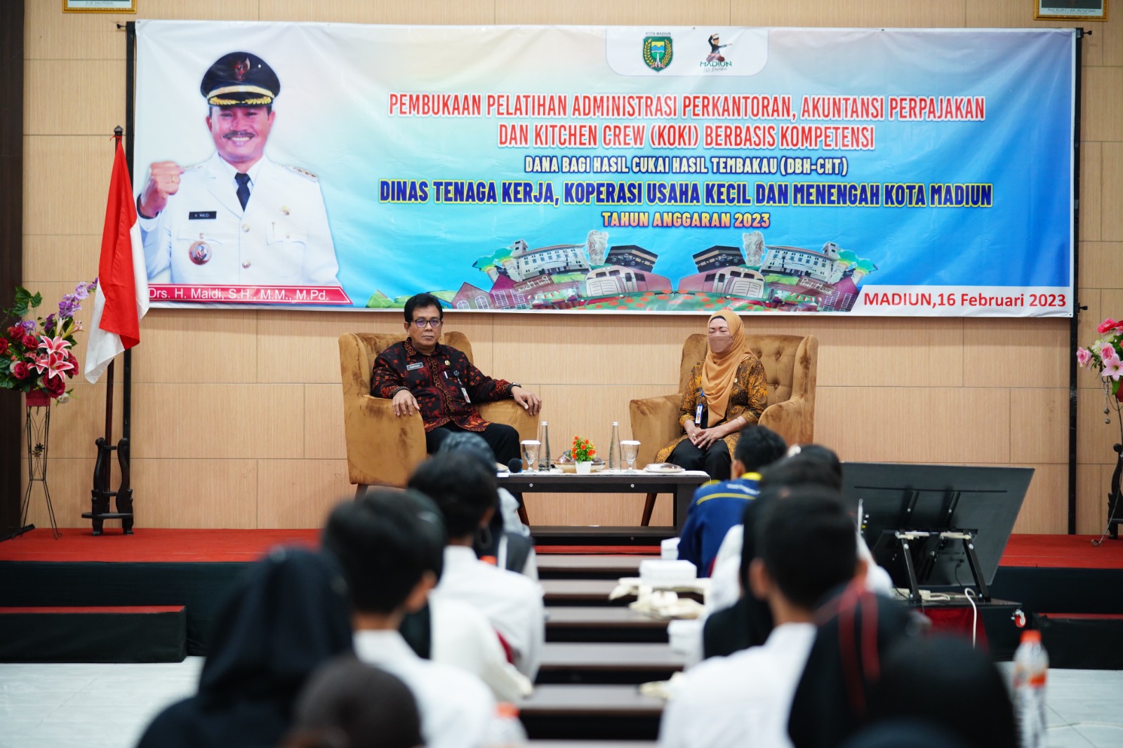 Pelatihan Kerja 2023 Dimulai, Wali Kota Pesan Peserta Serius Ikuti Pelatihan