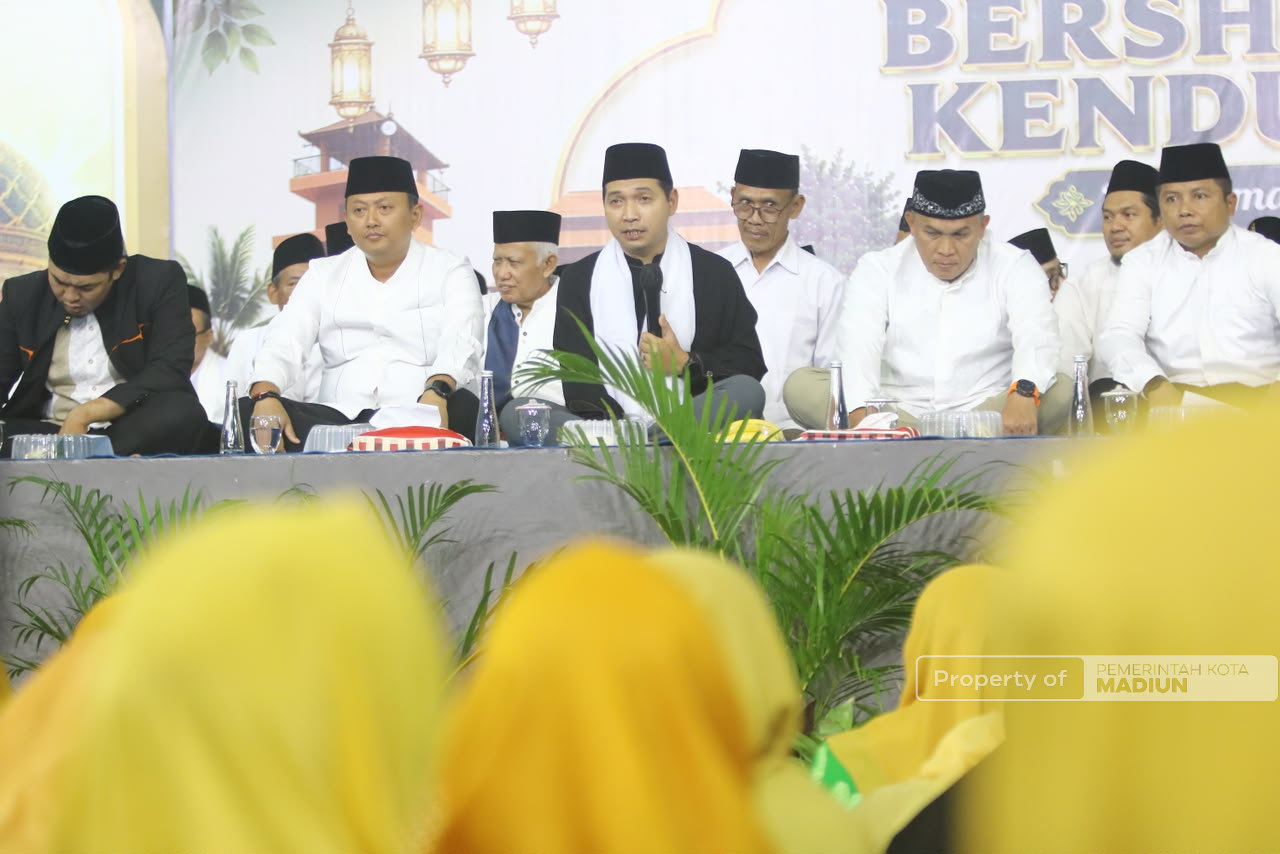 Lewat Madiun Bersholawat dan Kenduri Akbar, Plt Wali Kota Harap Semua Masyarakat Turut Mendoakan Kota Pendekar