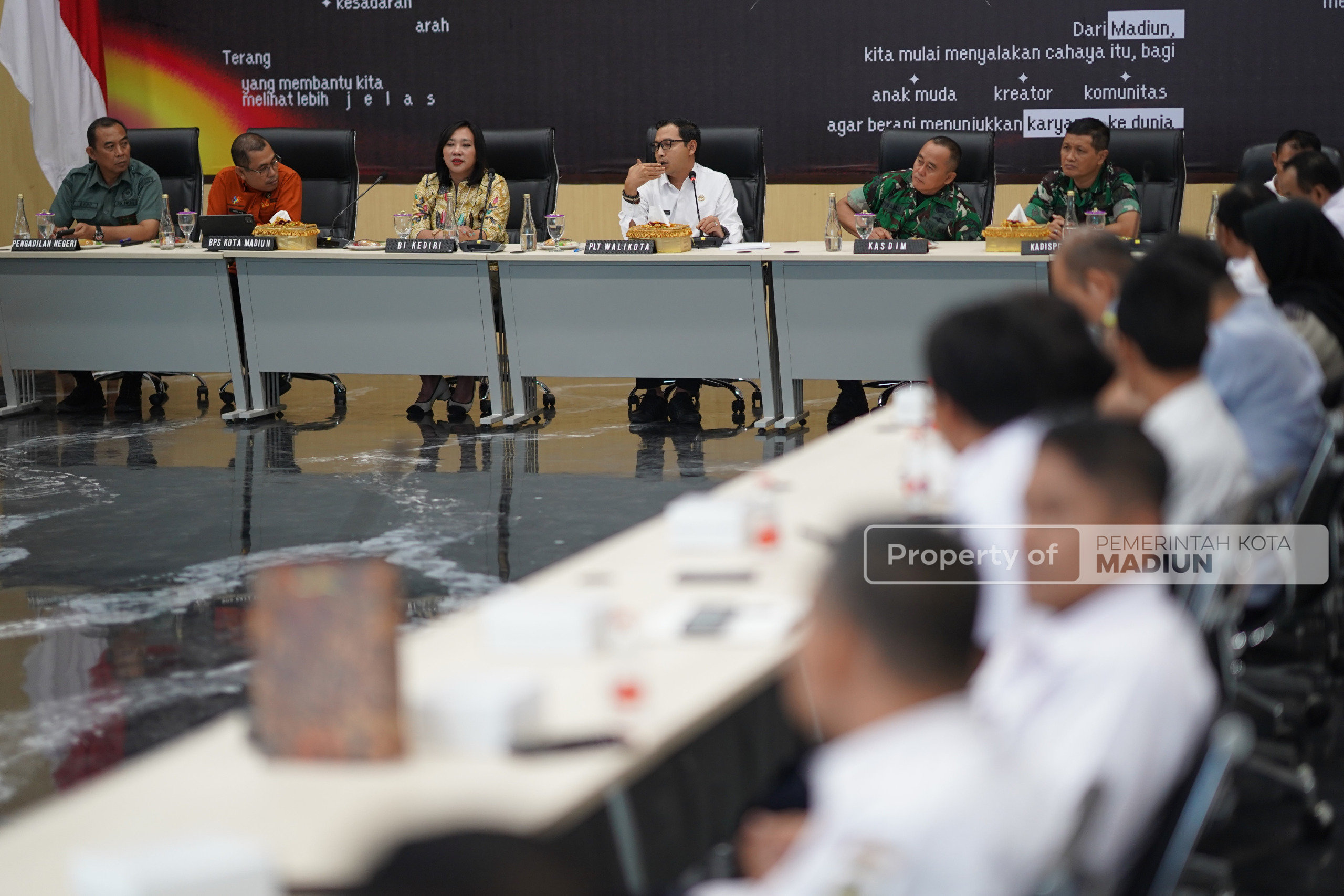 Pimpin High Level Meeting TPID, Plt Wali Kota Dorong Penguatan Strategi Pengendalian Inflasi