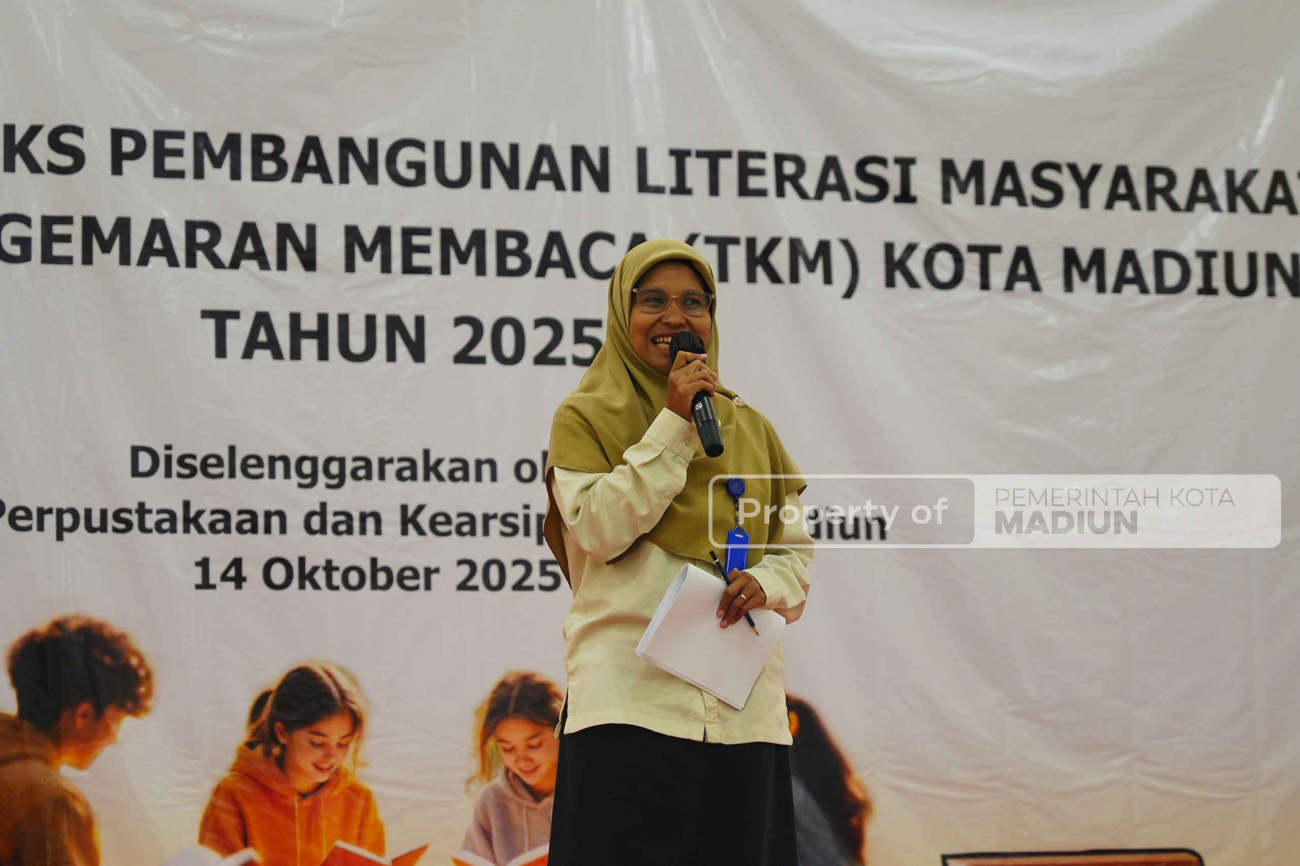 TKM Masyarakat Kota Madiun Capai 96 Poin, DPK Gelar Pendataan Kajian Perpustakaan Tingkatkan Capaian