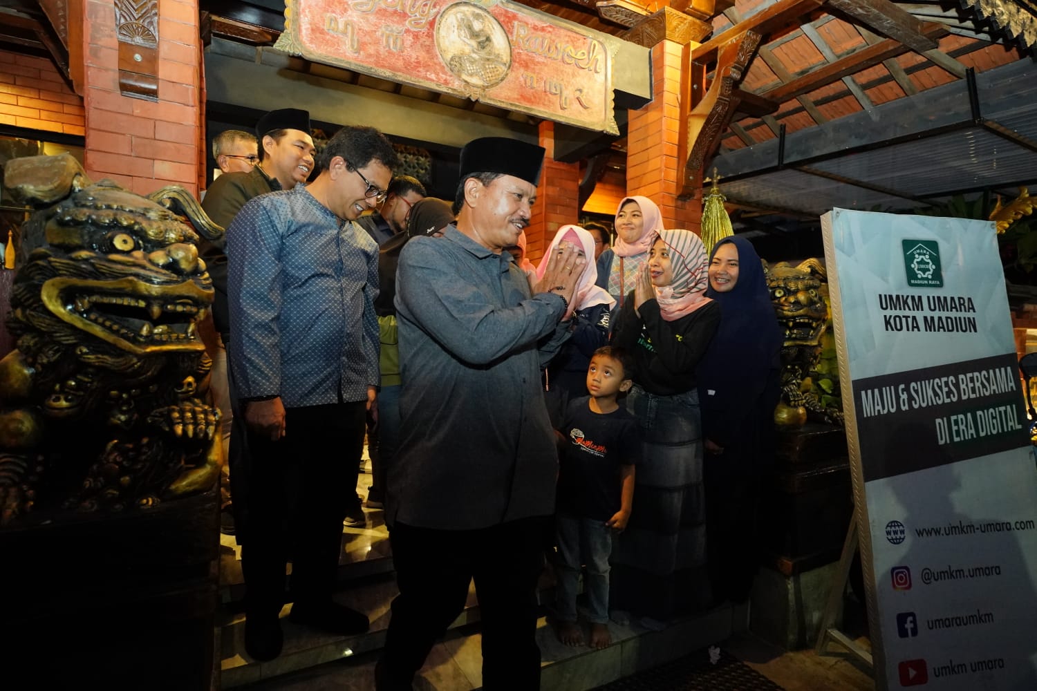 Silaturahim Bersama Umara, Wali Kota Dorong Kemajuan Pelaku UMKM Kota