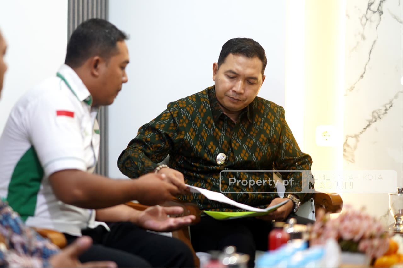 Wakil Wali Kota Madiun Terima Dua Audiensi, Bahas Persiapan Sejumlah Lomba dan Beri Apresiasi kepada Penyelenggara