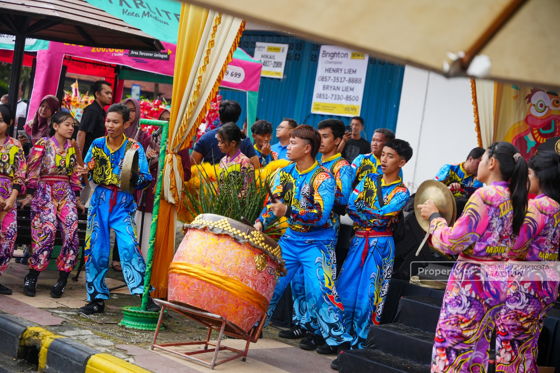 Bazar Imlek Barito Resmi Dibuka, Plt Wali Kota Madiun Dorong Kawasan Pecinan Jadi Destinasi Wisata Kuliner