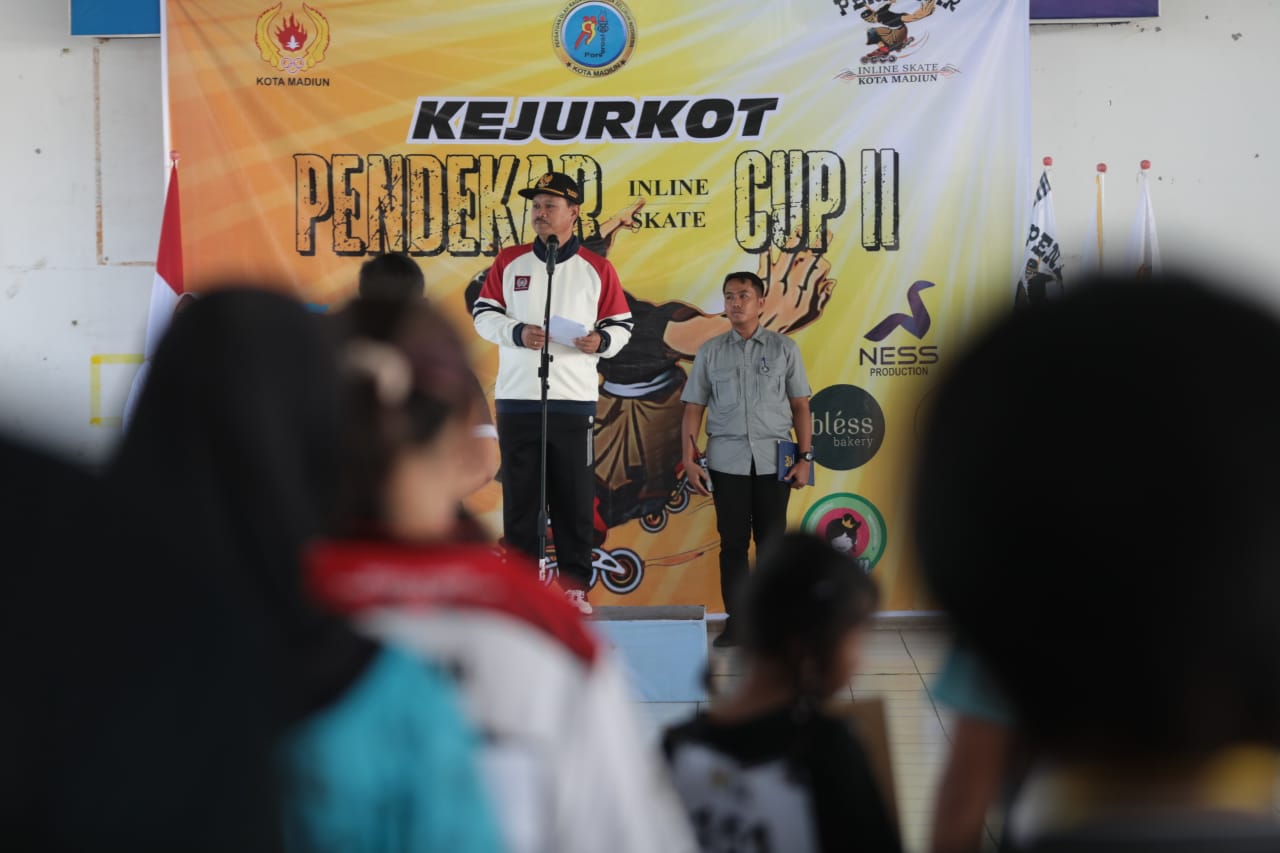 Buka Kejuaraan Sepatu Roda, Wali Kota Imbau Jaga Sportivitas