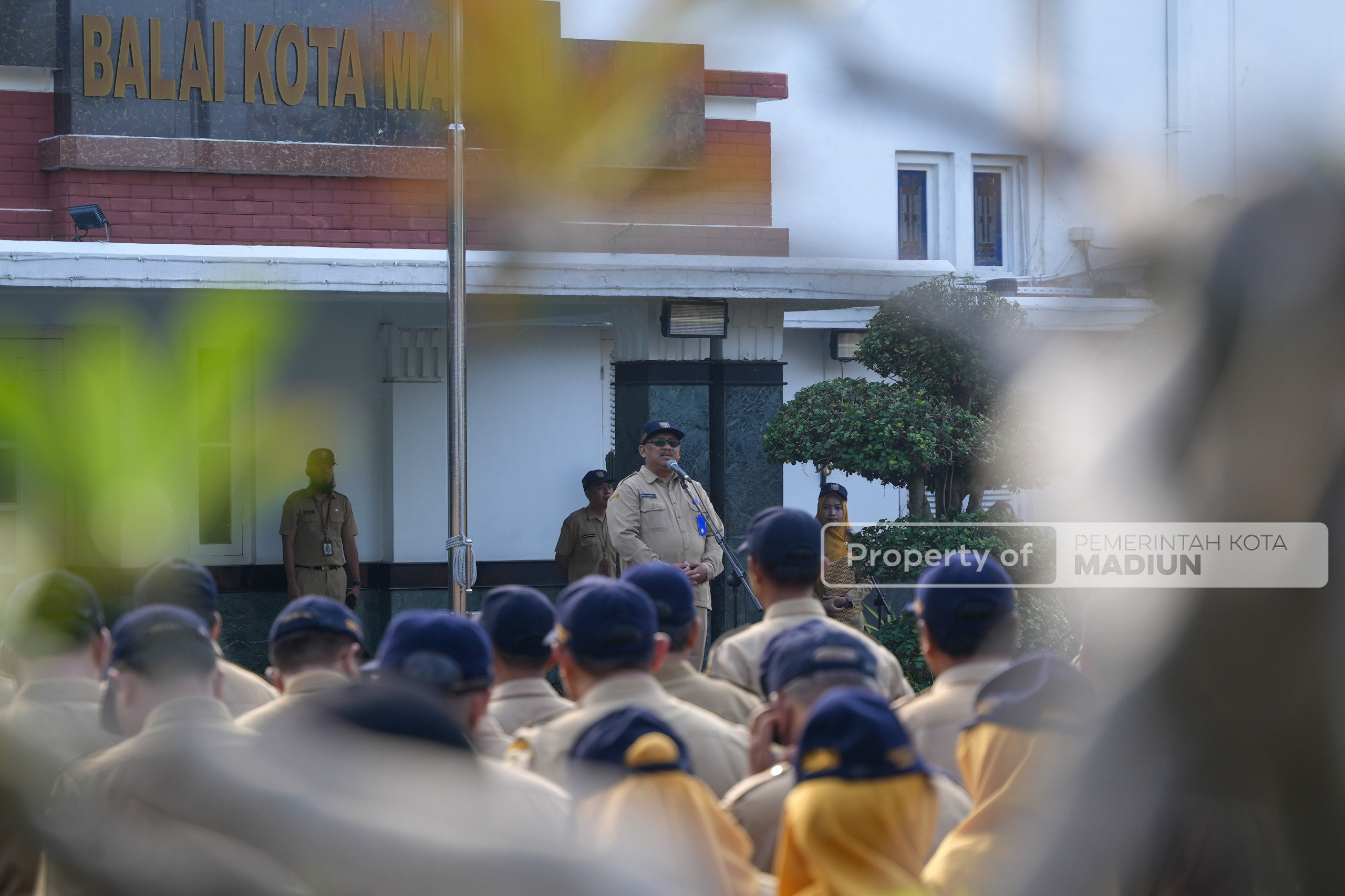 Perkuat Disiplin ASN, Pemkot Gelar Apel Pejabat di Balai Kota