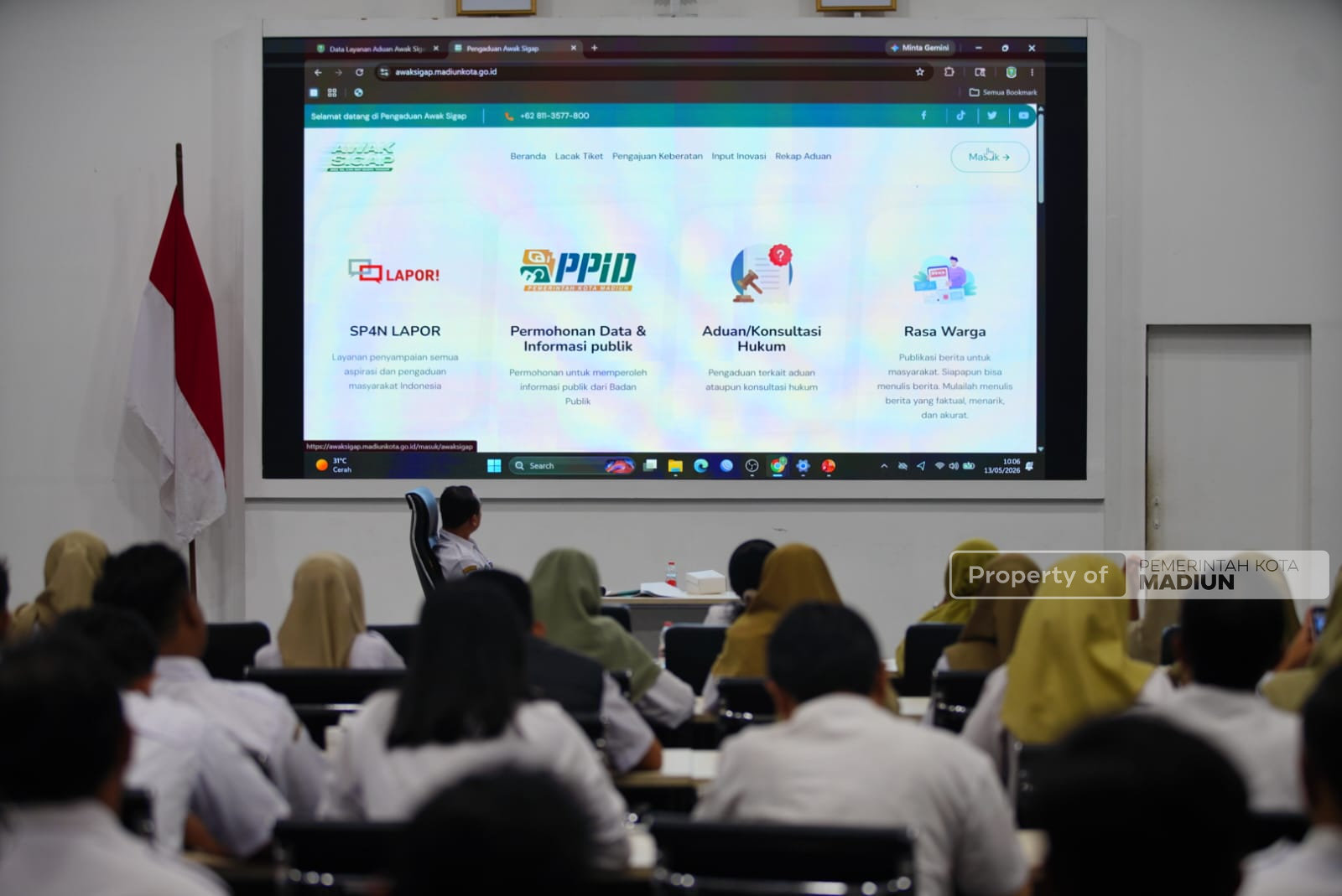 Perkuat Kolaborasi dan Keterbukaan Informasi, Diskominfo Gelar Monev PPID
