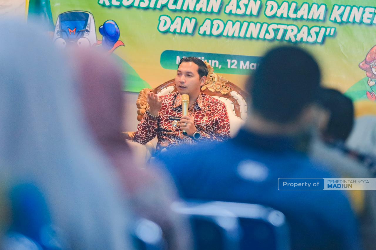 Perkuat Disiplin ASN dan Peran Kelurahan, Pemkot Madiun Gelar Pembinaan di Kecamatan Kartoharjo
