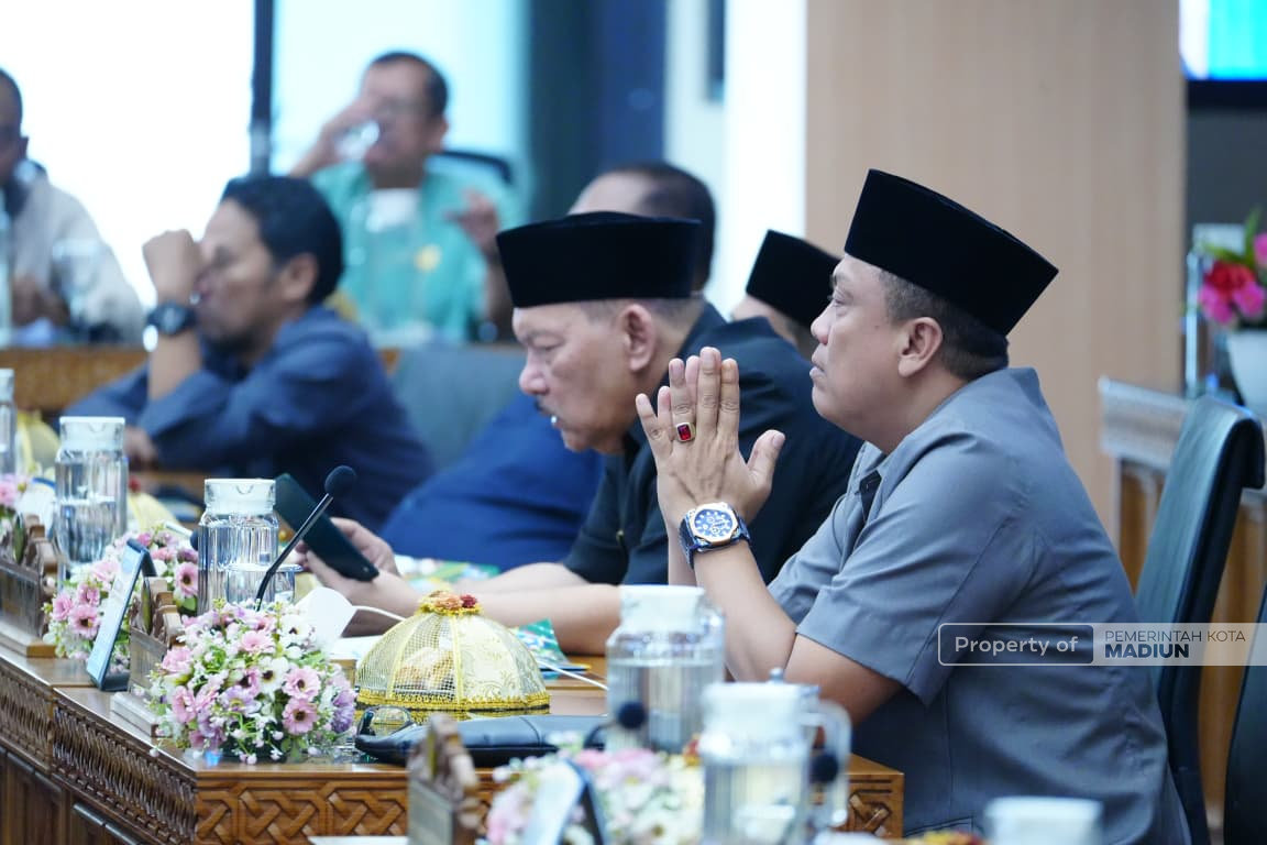 Realisasi Pendapatan Daerah 2025 Mencapai 103 Persen, Plt Wali Kota Madiun Sampaikan Nota LKPJ di Rapat Paripurna