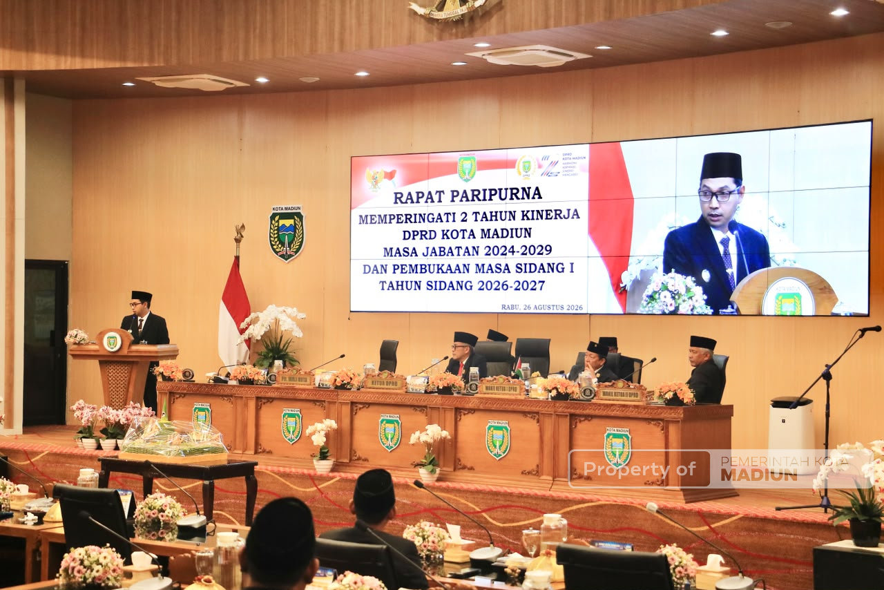 Peringati Dua Tahun Kinerja DPRD, Plt Wali Kota Dorong Penguatan Sinergi dalam Mengawal Pembangunan