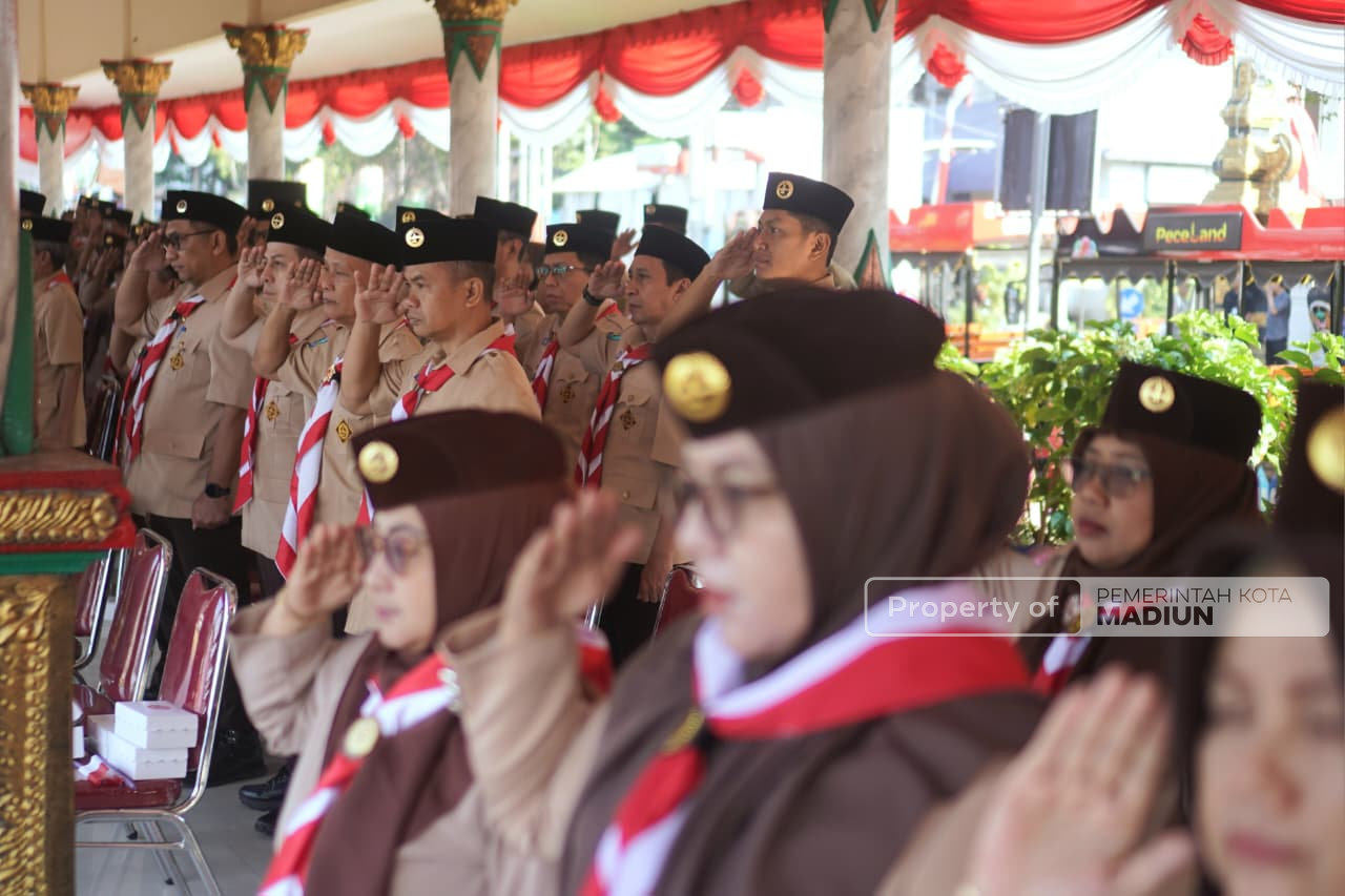 Hari Pramuka ke-65, Gerakan Pramuka Kota Madiun Didorong Dukung Swasembada Pangan