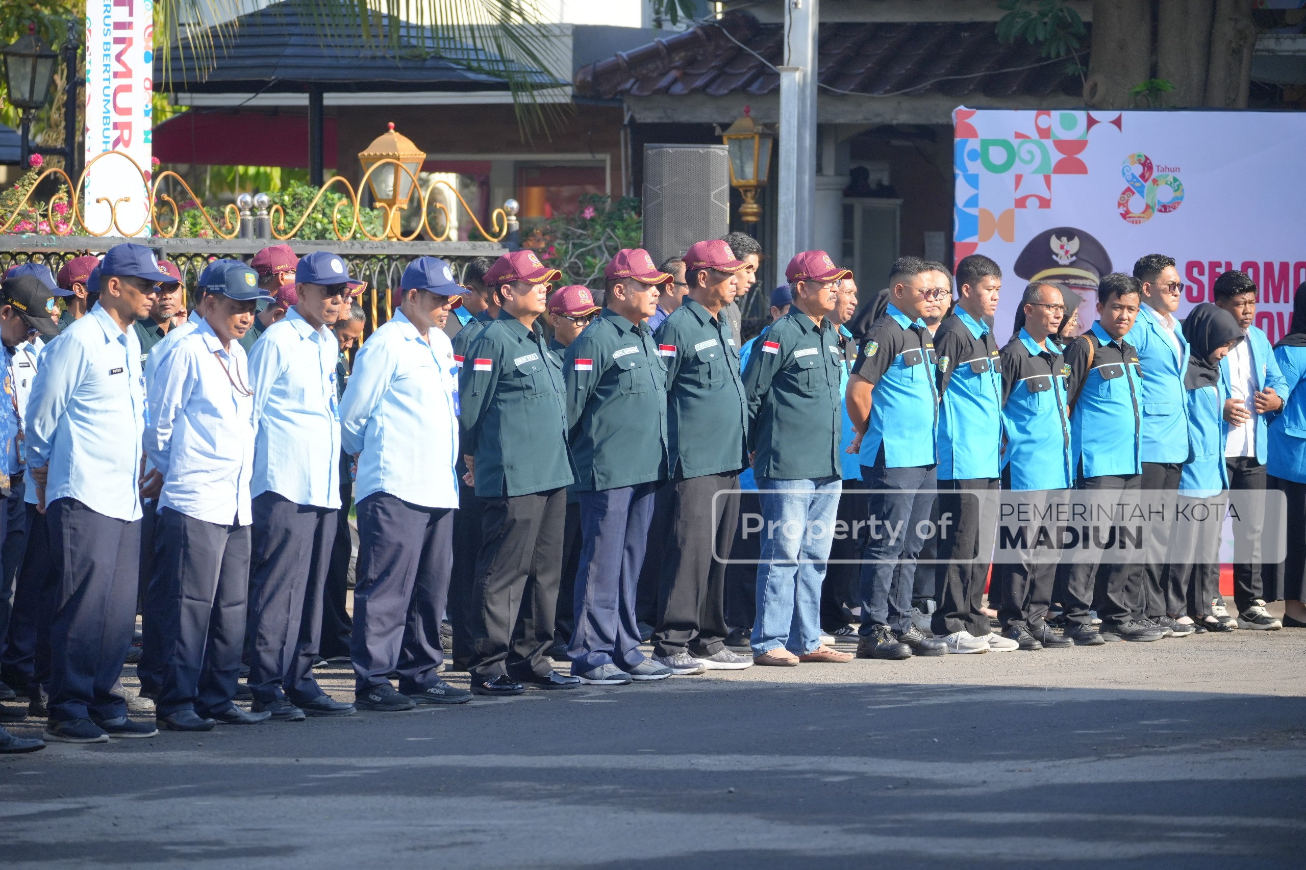 Gelar Upacara Peringatan Hari Jadi ke-80 Provinsi Jawa Timur, Wali Kota Madiun Tekankan Peran Strategis Madiun dalam Pembangunan