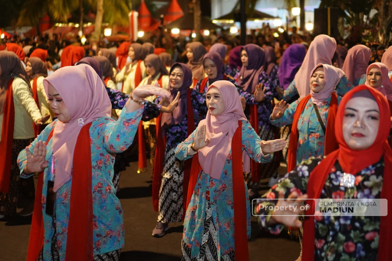 Madiun Menari Sukses Digelar, Plt Wali Kota: Kami Tidak Buat Acara, Kami Membangun Kebanggaan Warga