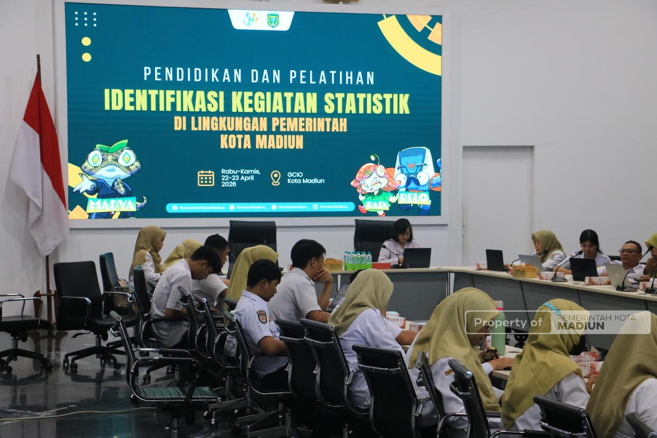 Perkuat Data Sektoral, Pemkot Madiun Tingkatkan Kompetensi Agen Data