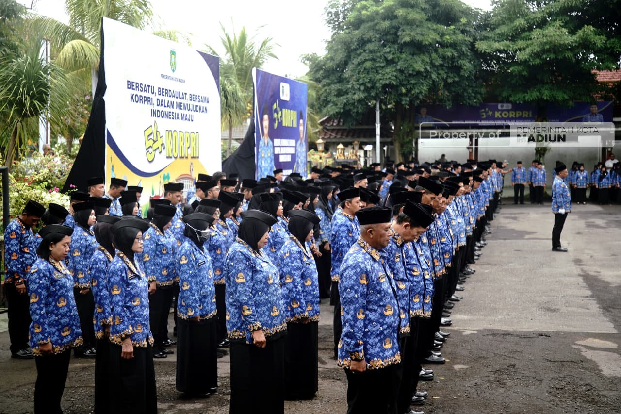 Di HUT ke-54 Korpri, Wali Kota Ingatkan ASN Jaga Etika dan Hasil Kerja